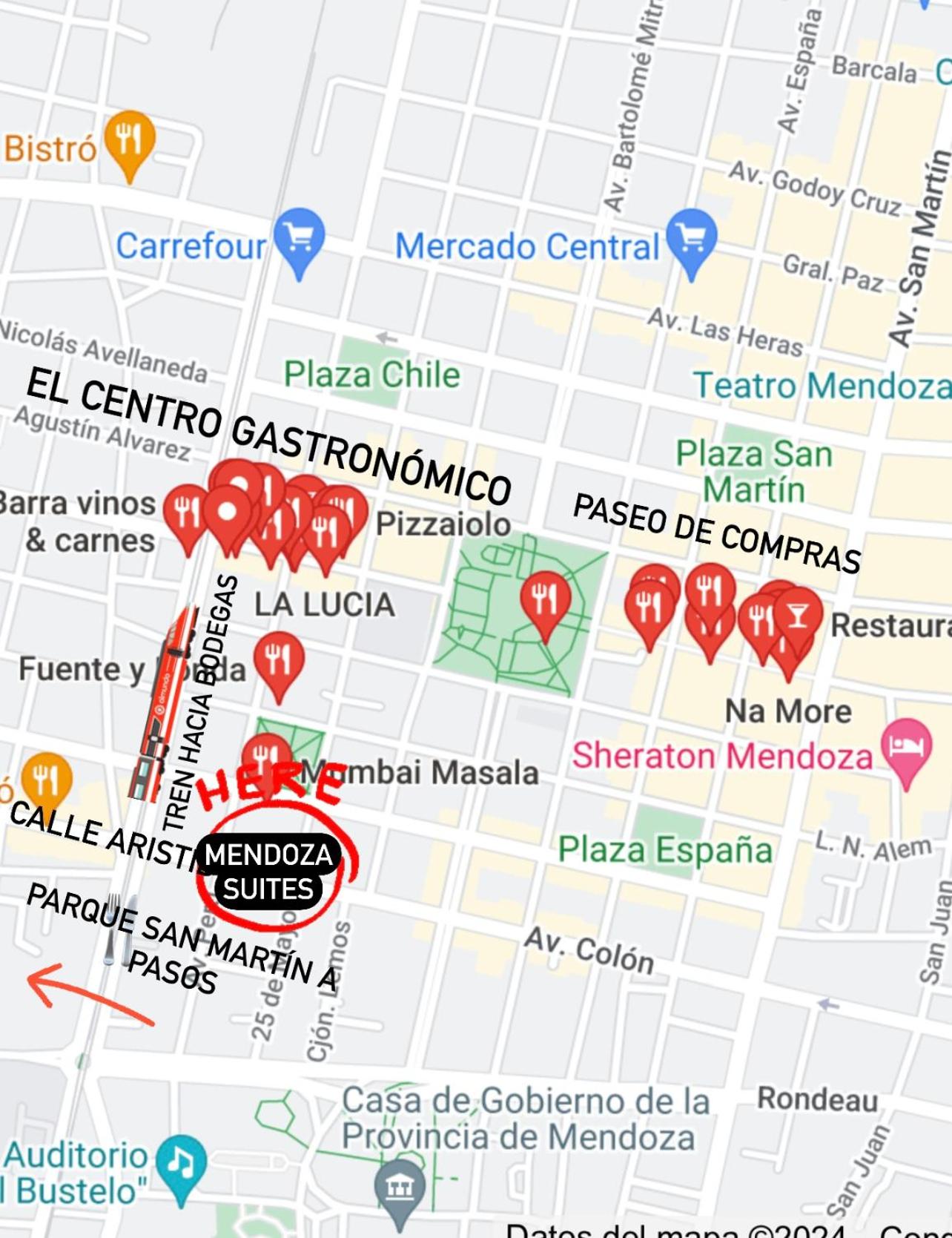 Mendoza Suites 9 -parking privado opcional-
