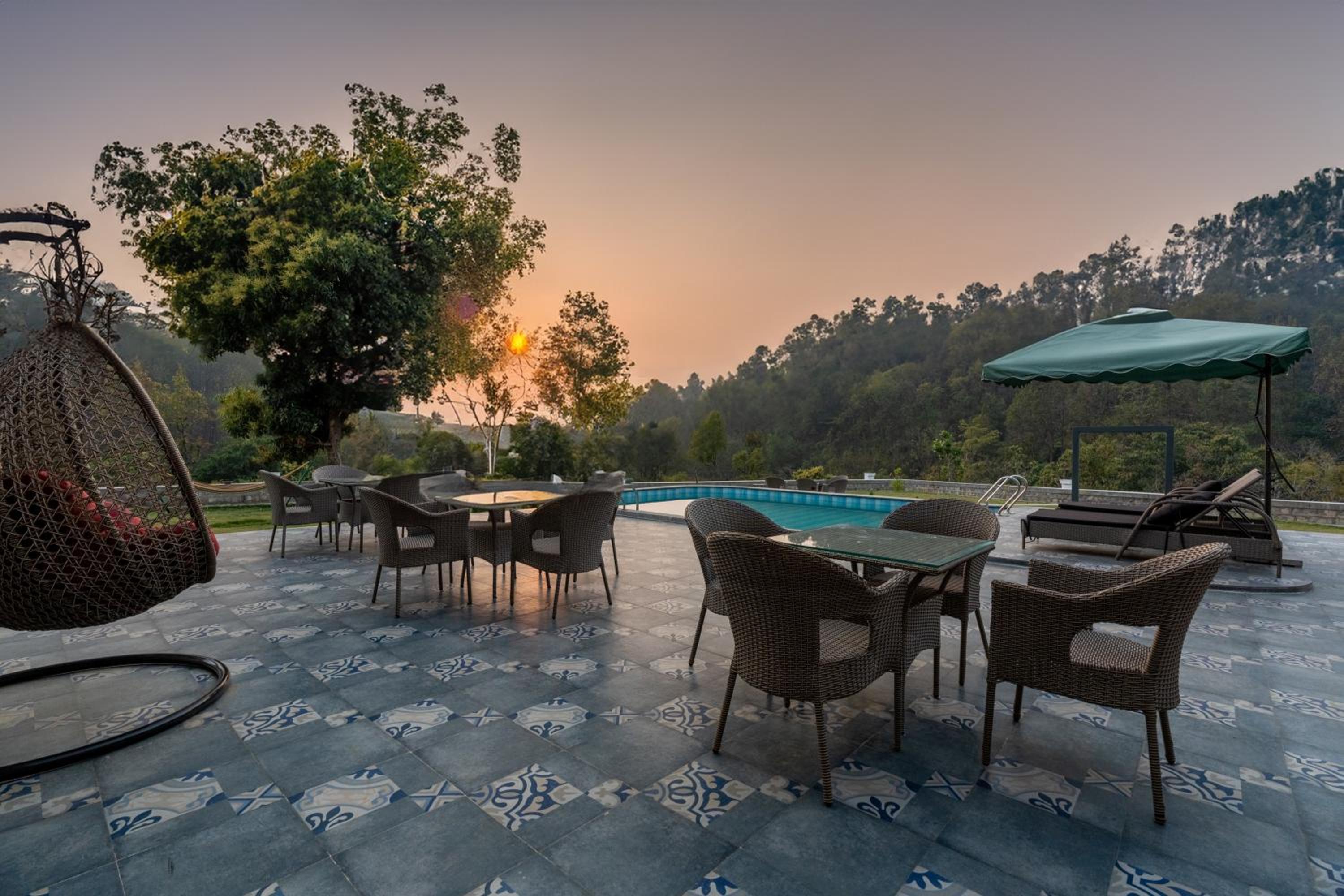 SaffronStays Sukh Saklana Haveli Royalty Rooms - Forest-view stay with pool, expansive lawns & dining near Rishikesh and Dehradun Airport