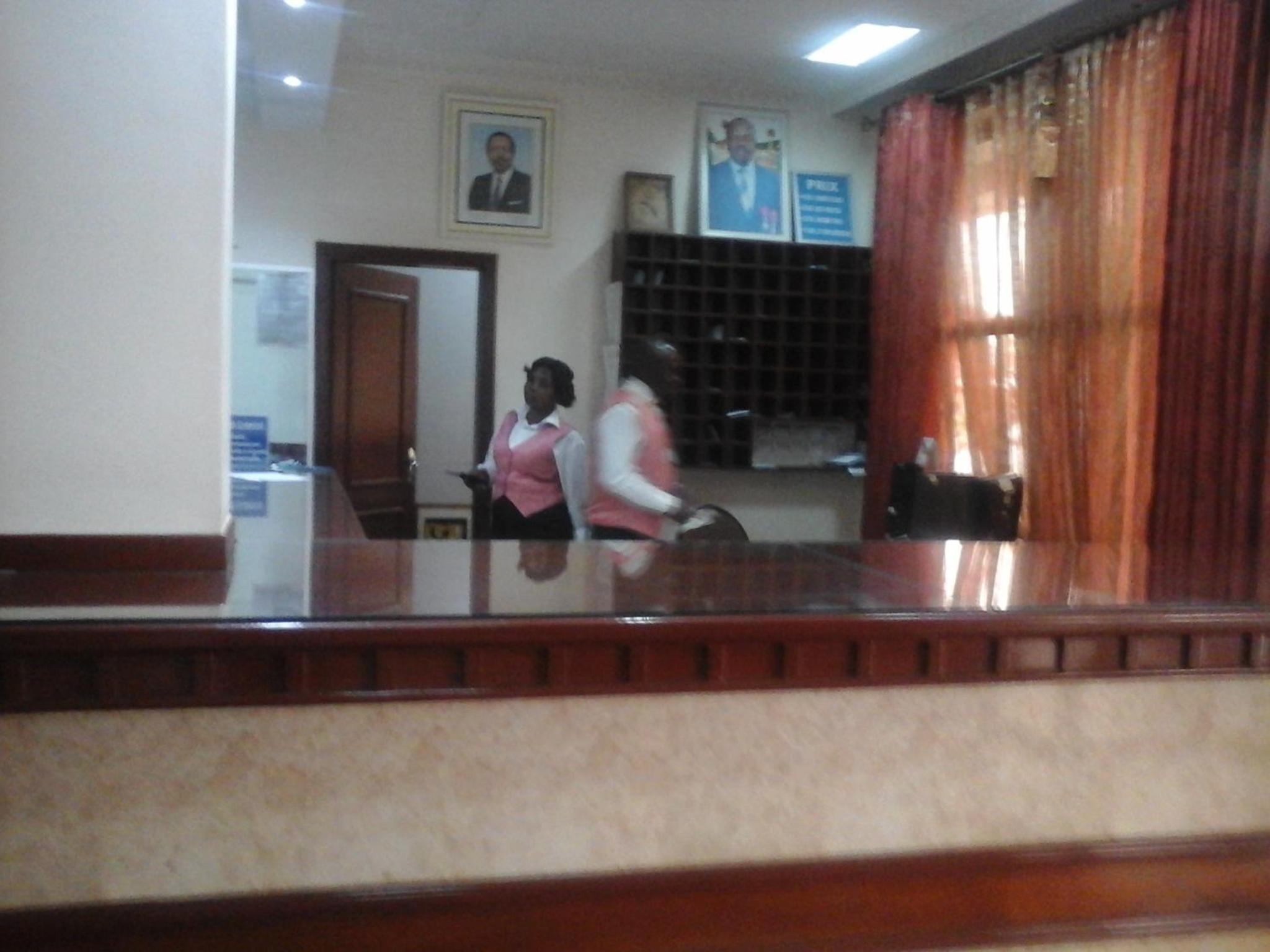 hotel reception