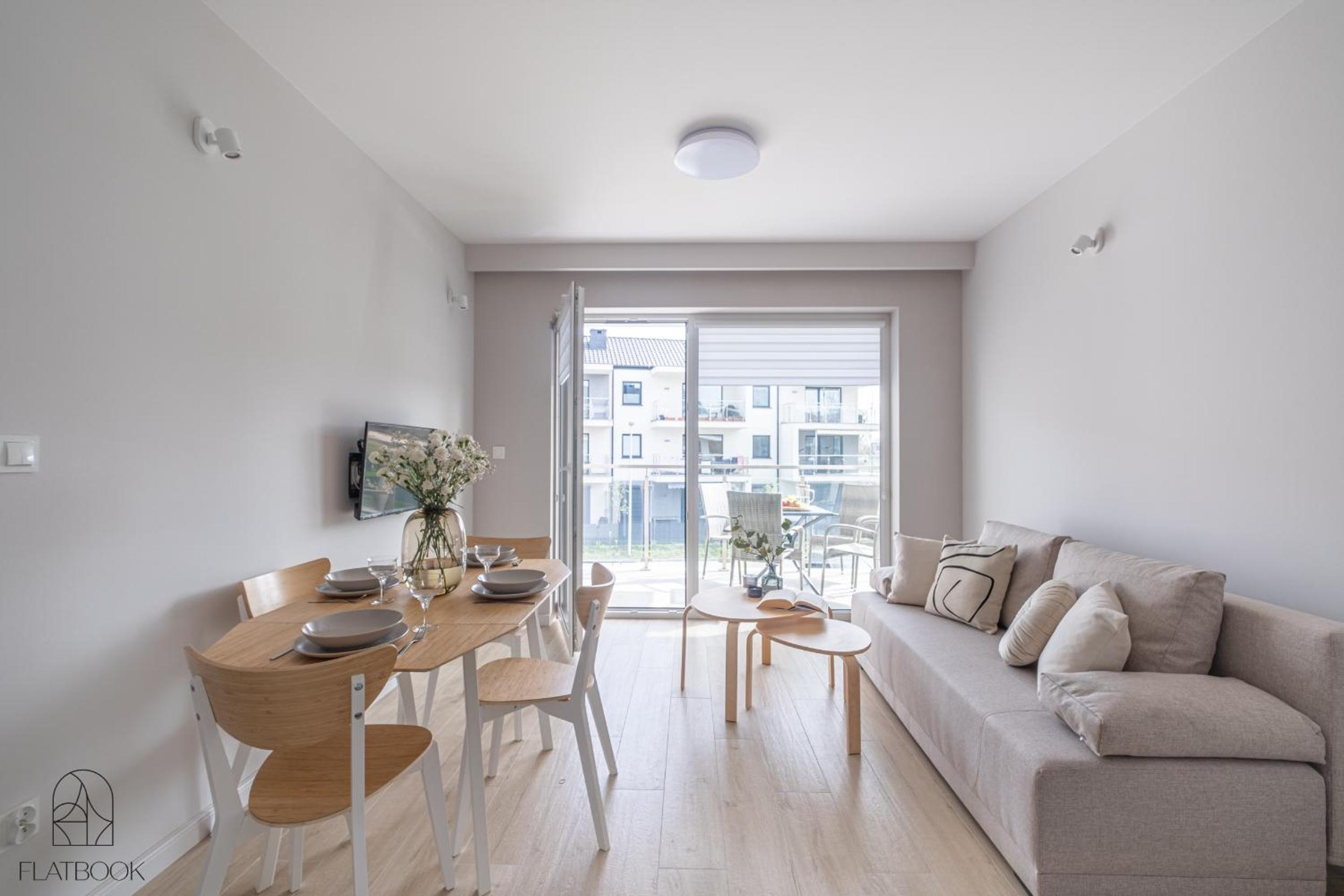 Flatbook Apartamenty - Sztutowo Baltic Twins II z Parkingiem