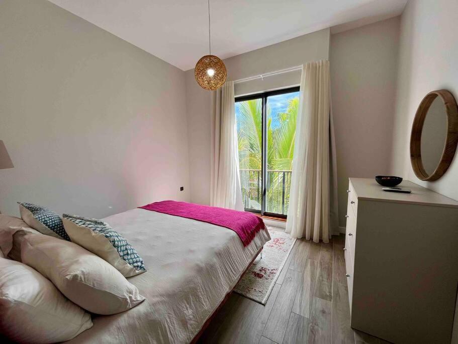 Summer beachfront apartment view 2