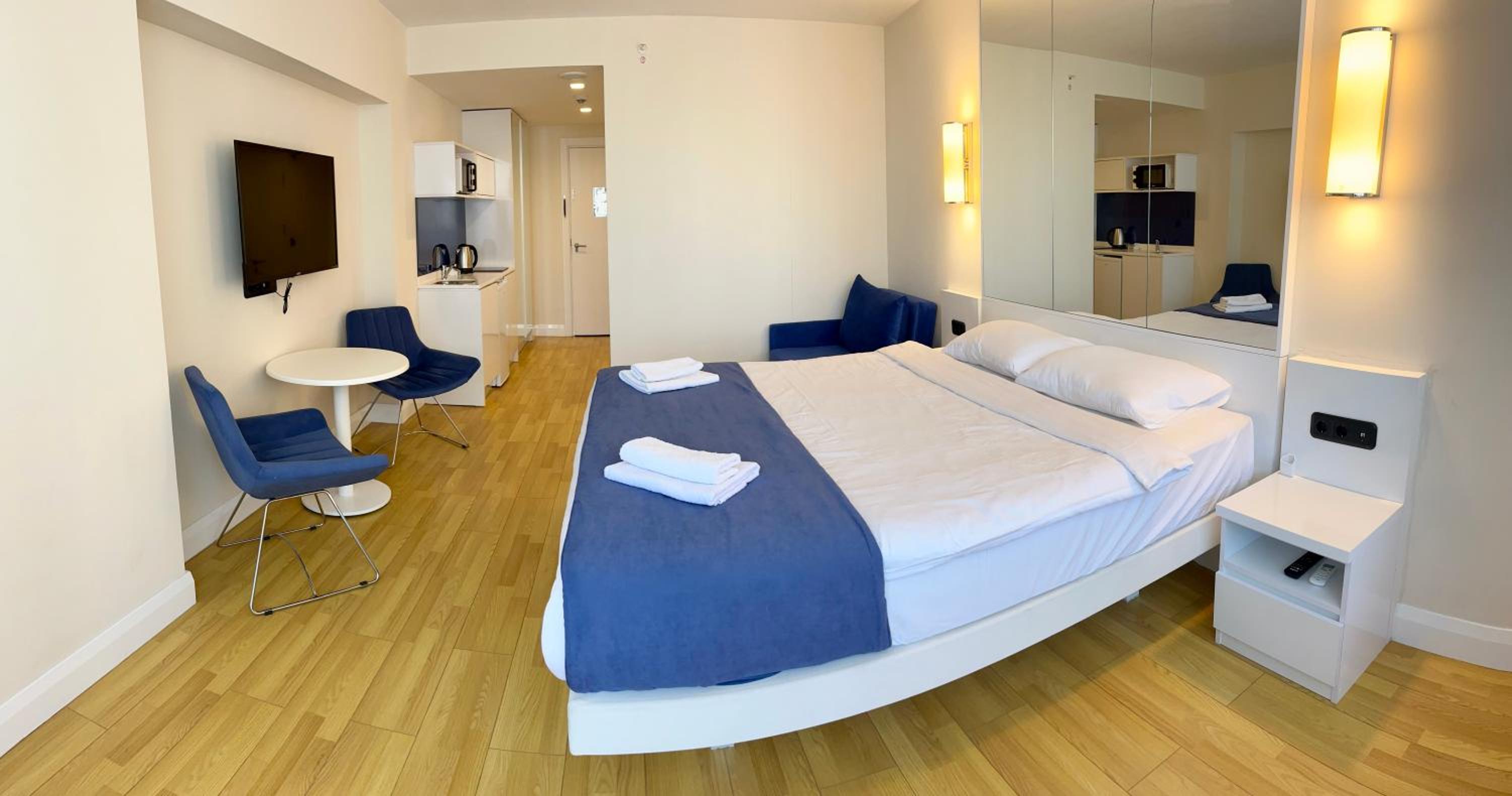 Orbi City sunny cozy apartment view 3