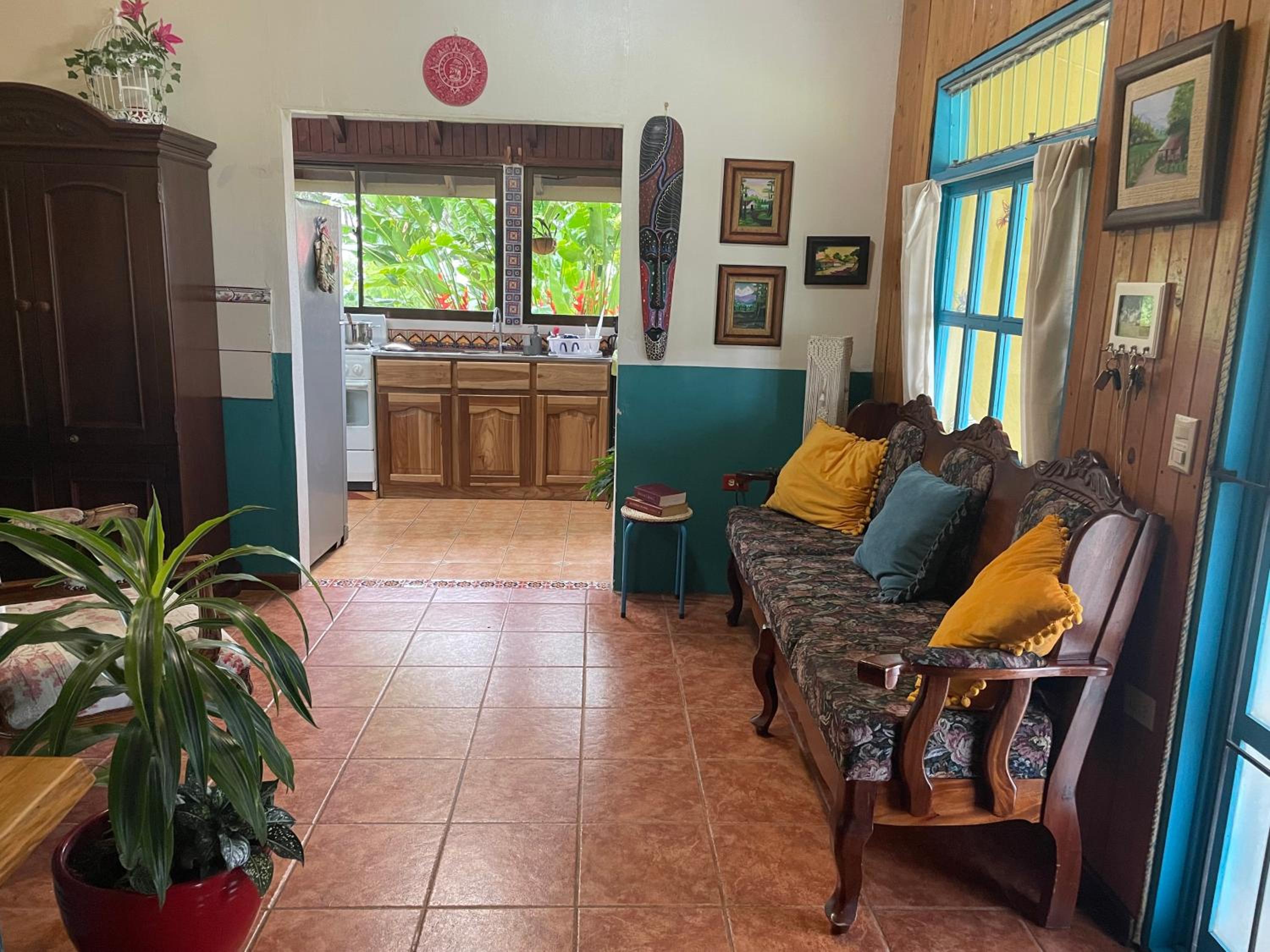 Equipped cottage in Laguna Hule
