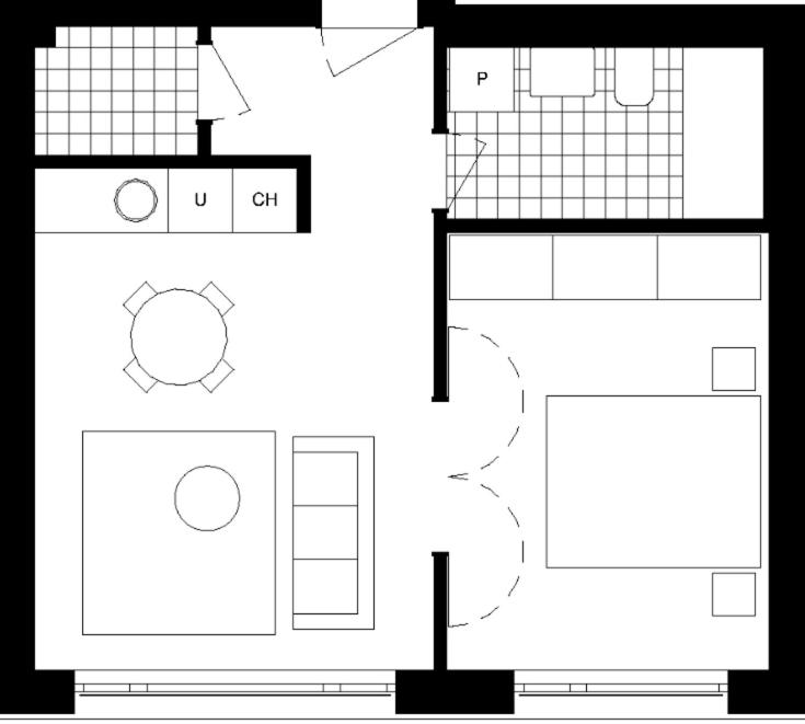 Coconut apartment