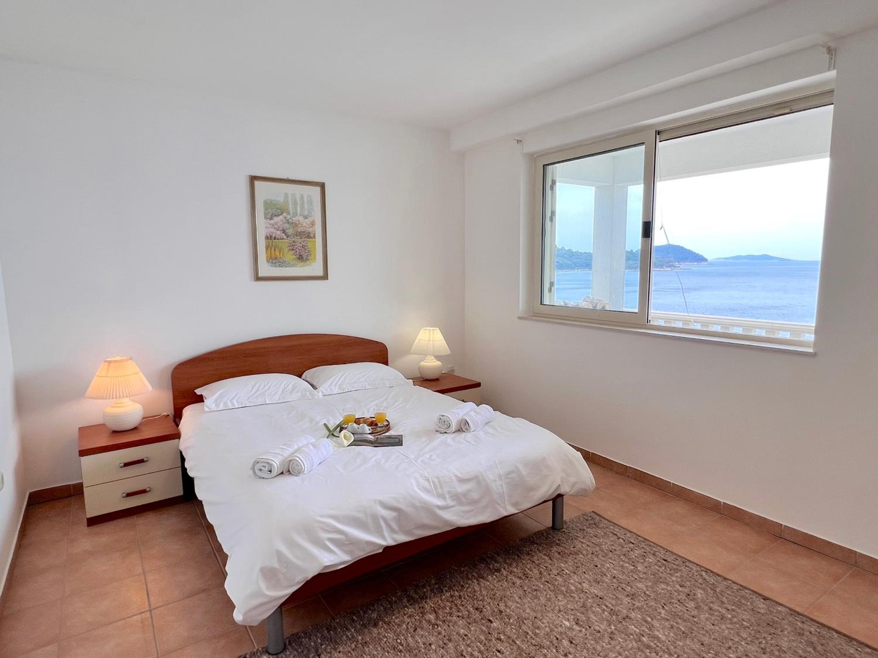 Terrace studios with panoramic seaview