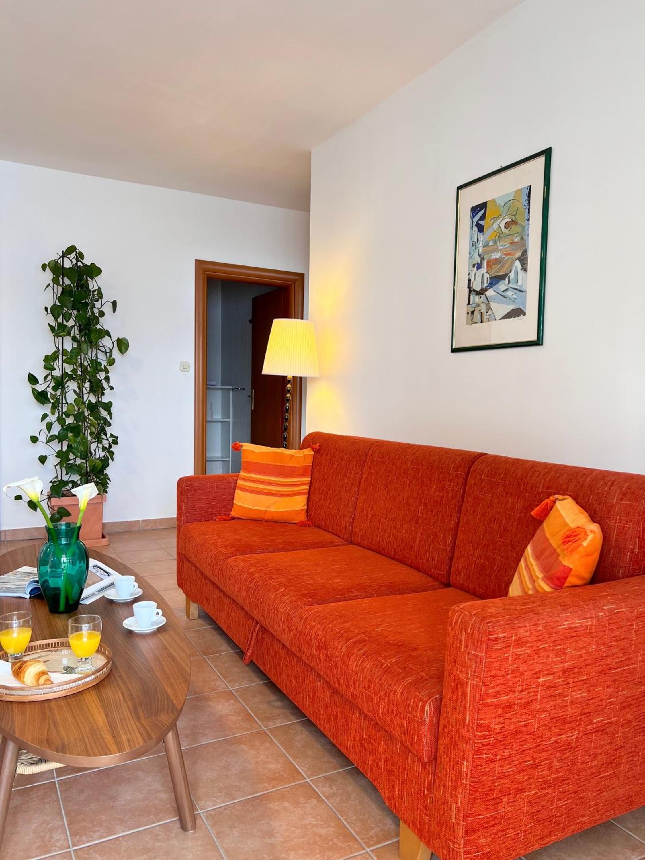 Terrace studios with panoramic seaview