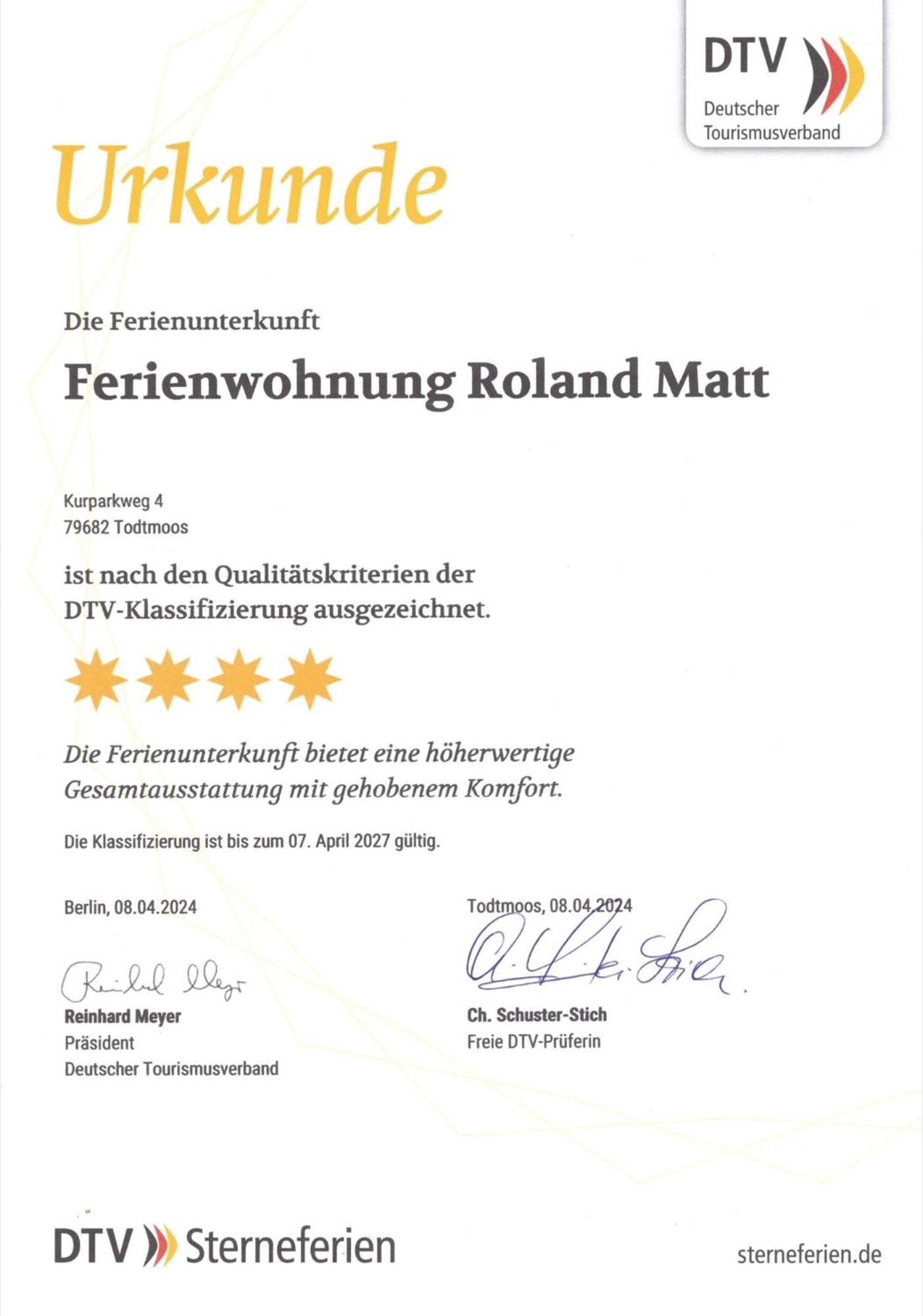 Ferienwohnung Matt