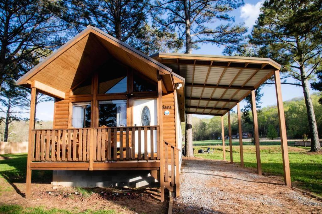 Rustic Chic Alabama Cabin w Loft Fire Pit Pet Friendly Fenced Yard Lake Guntersville - Coco Chateau view 4