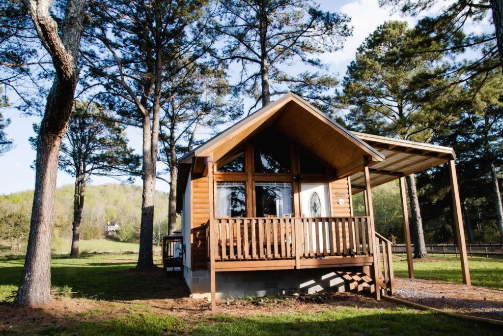 Rustic Chic Alabama Cabin w Loft Fire Pit Pet Friendly Fenced Yard Lake Guntersville - Coco Chateau view 3
