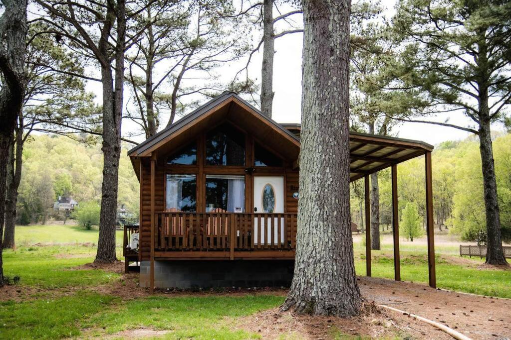 Rustic Chic Alabama Cabin w Loft Fire Pit Pet Friendly Fenced Yard Lake Guntersville - Coco Chateau view 5