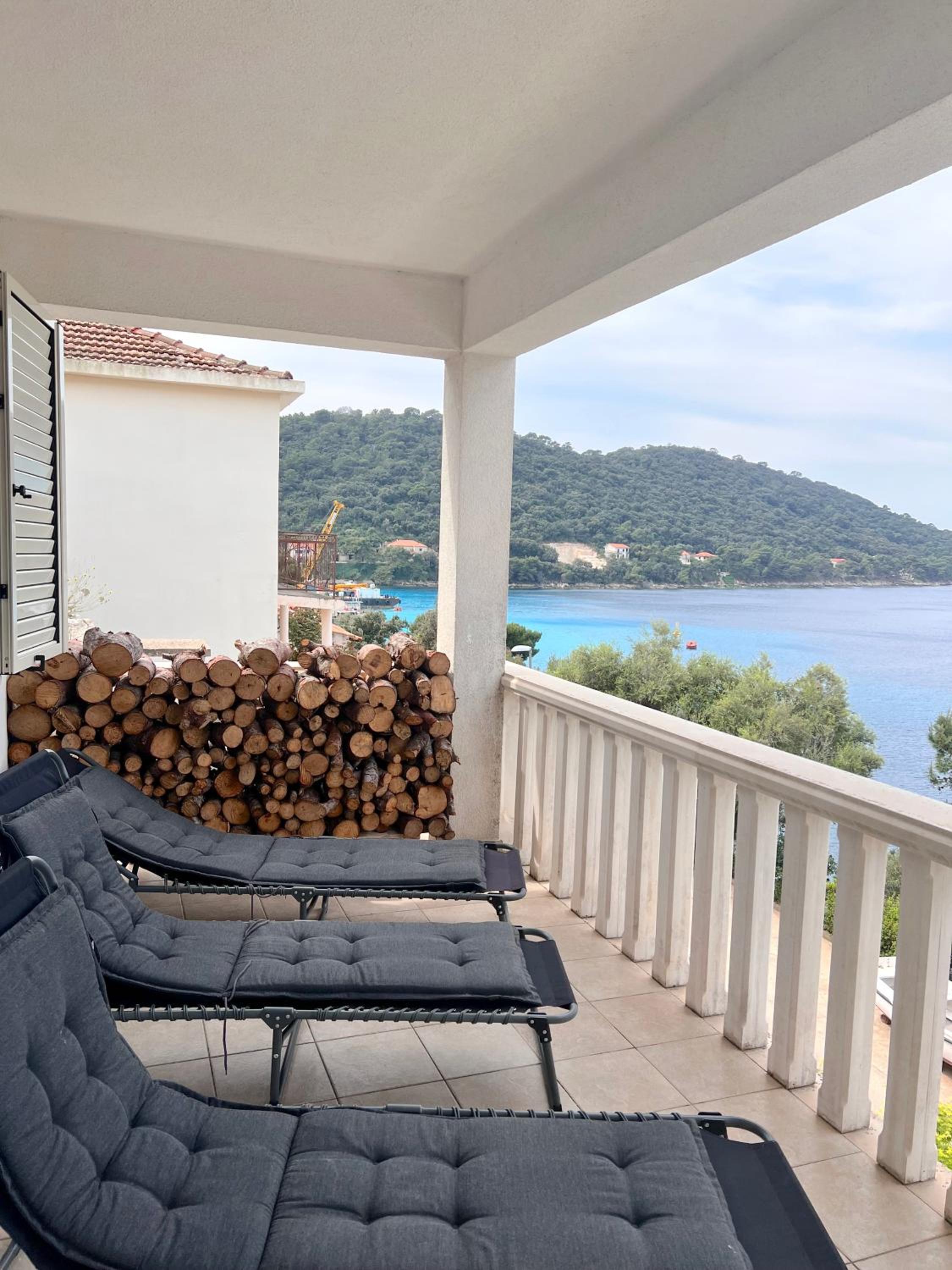Terrace studios with panoramic seaview