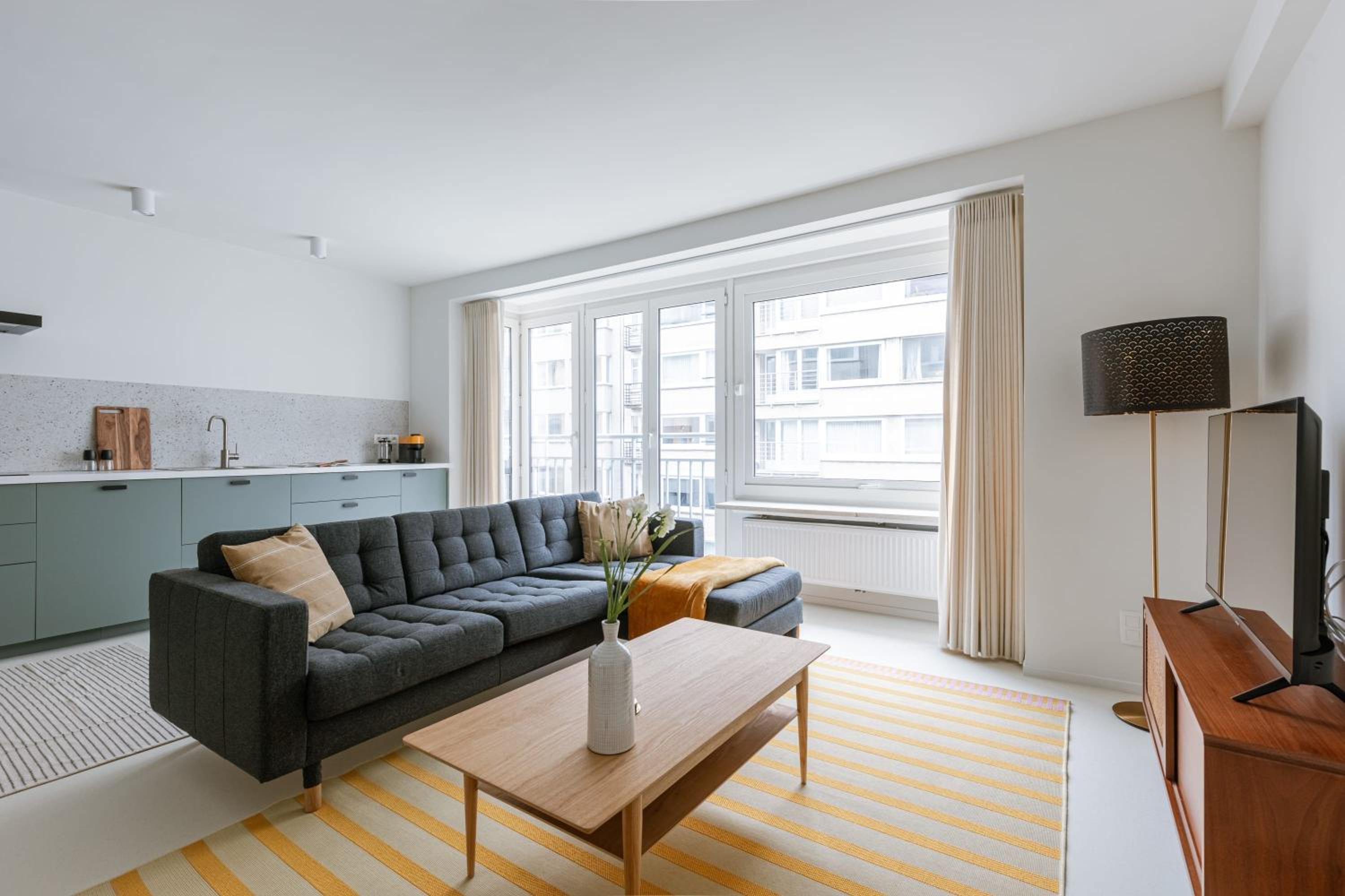 Spacious apt in the centre of Ostend near coast