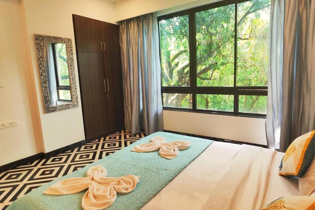 Luxury Apartment w infinity pool nr Candolim beach