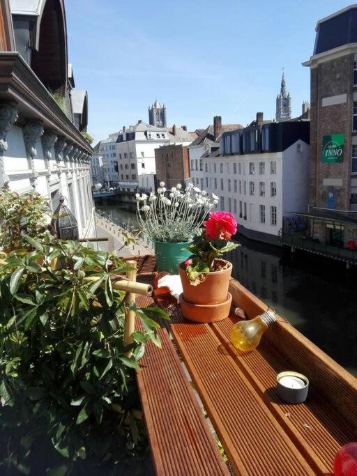 Grand Waterfront Suite with Private terrace on the Leie Canal