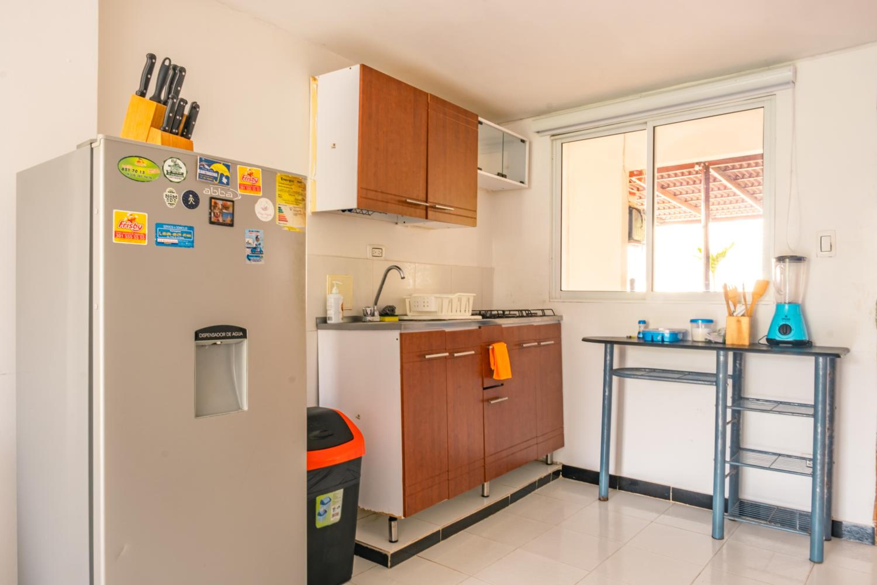 Apartamento con amplia terraza