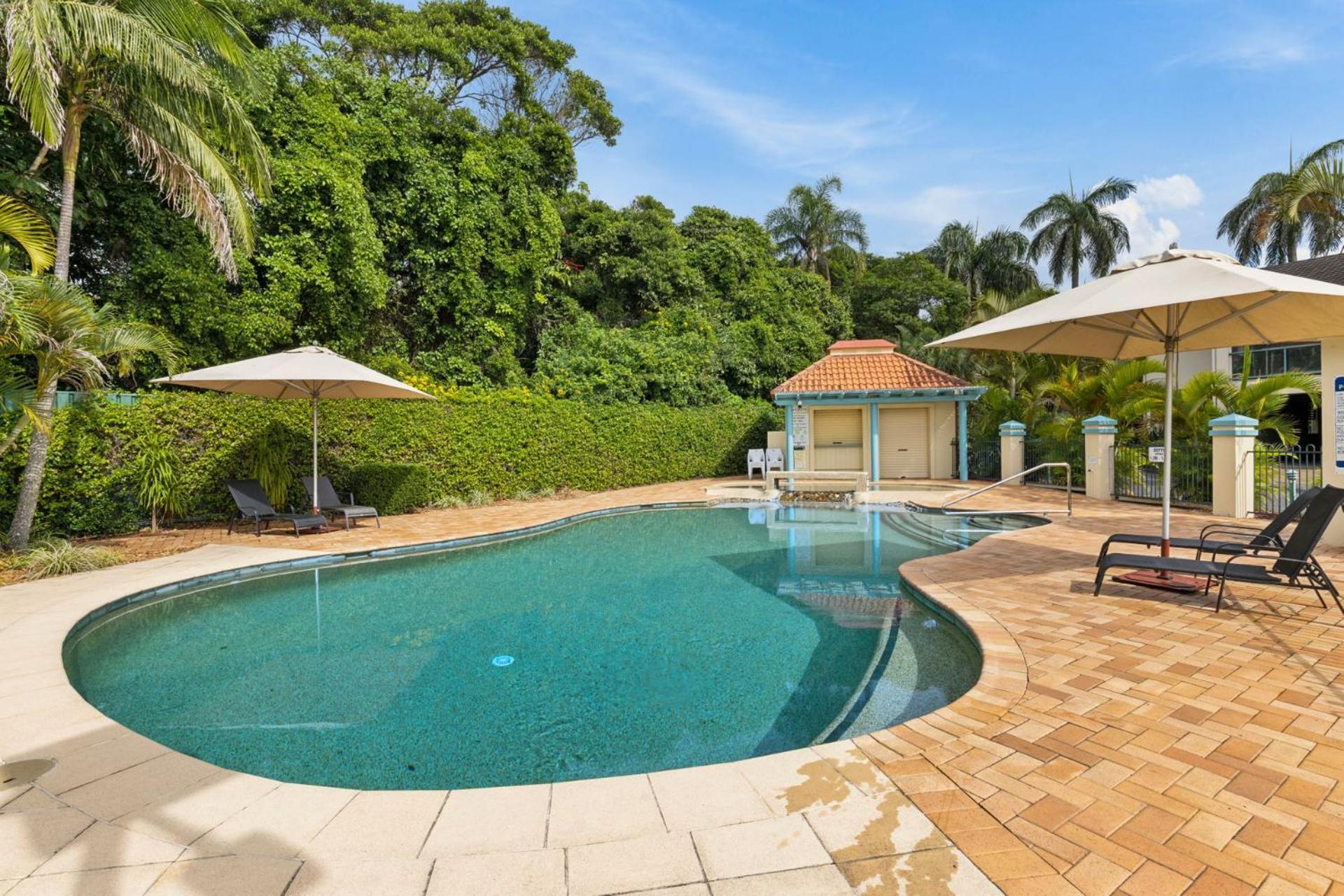 Sapphire Beach Poolside Retreat