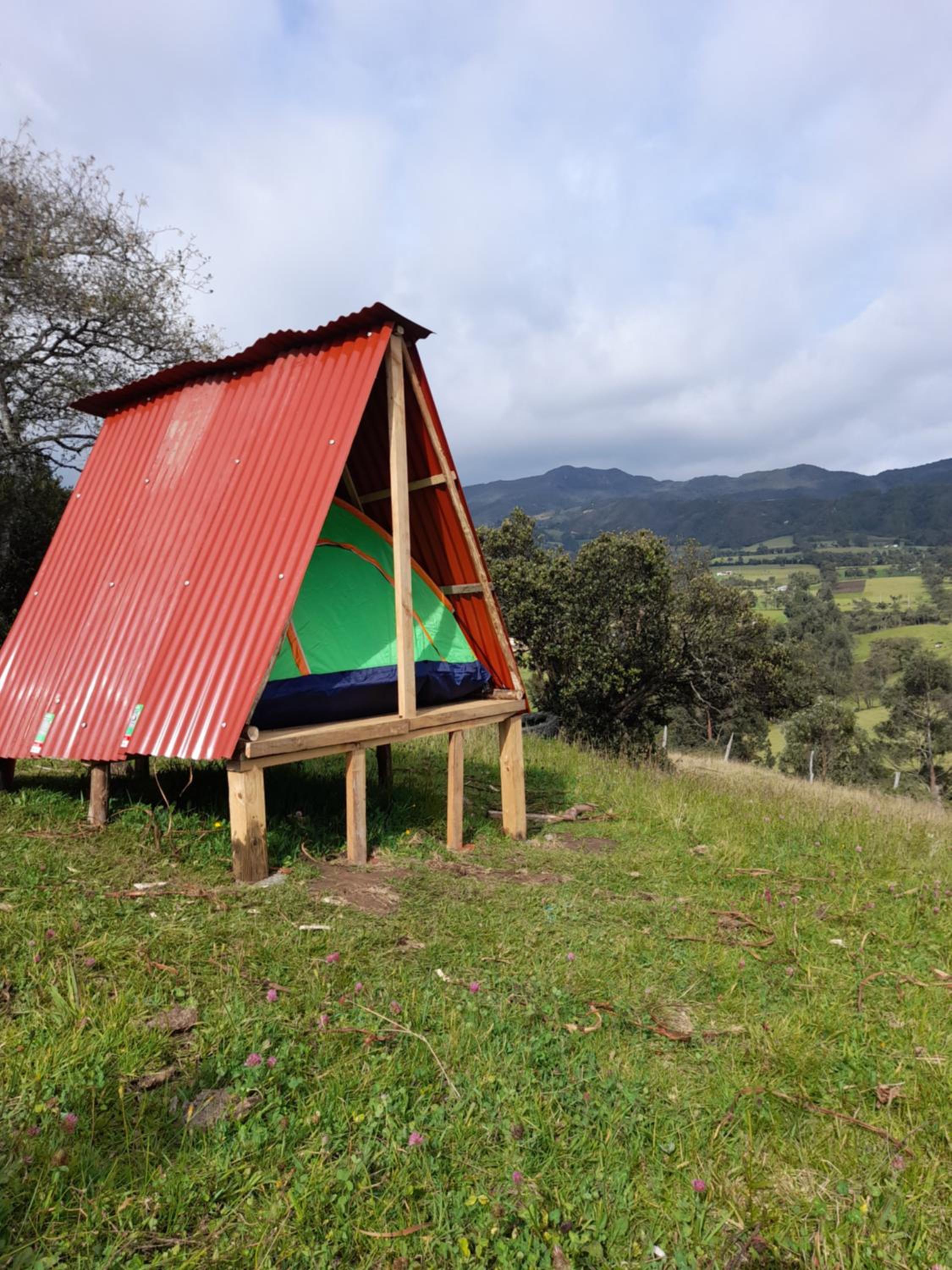 Cabaña alto de torres