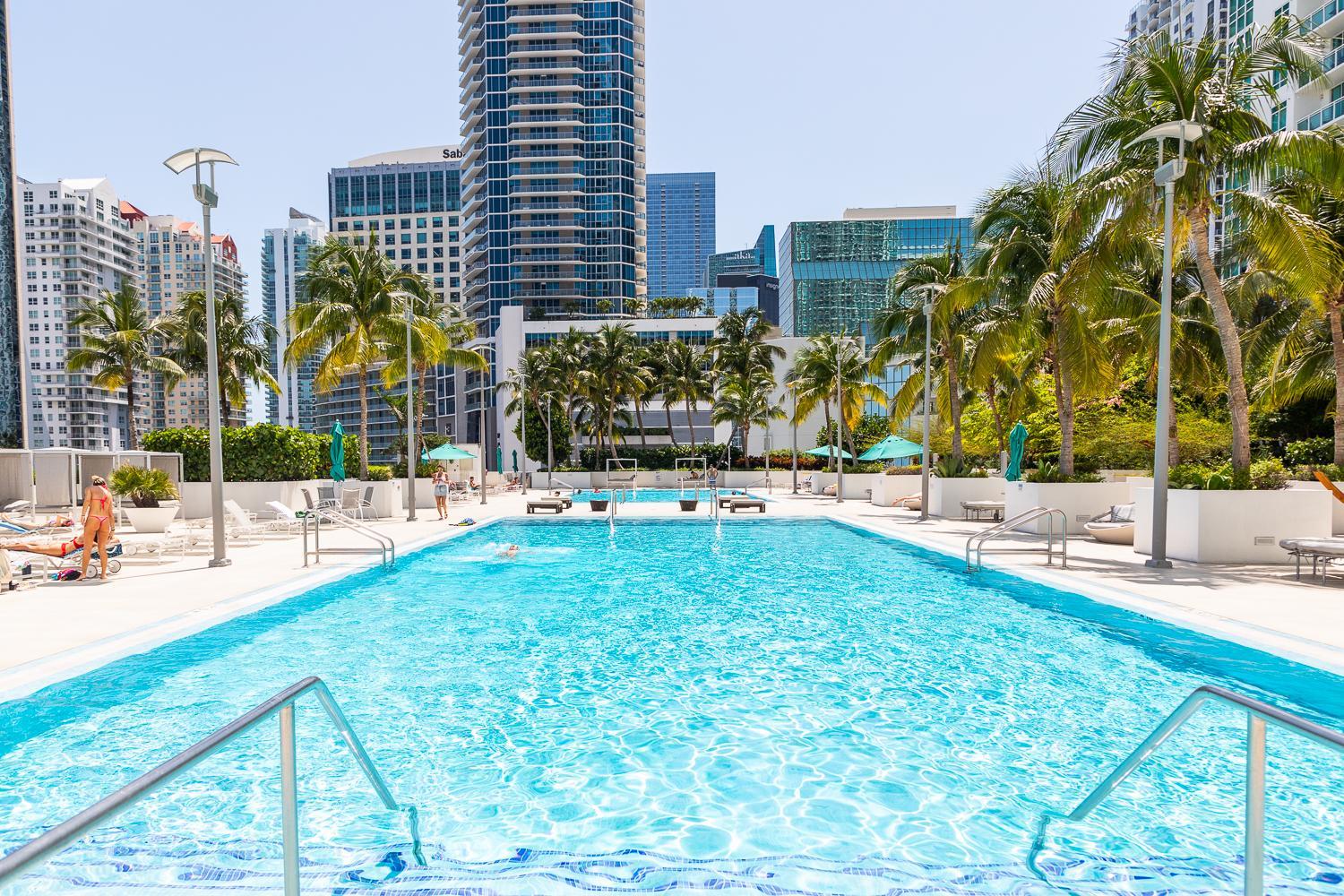 Brickell Oasis - 2bed 2bath Lux building
