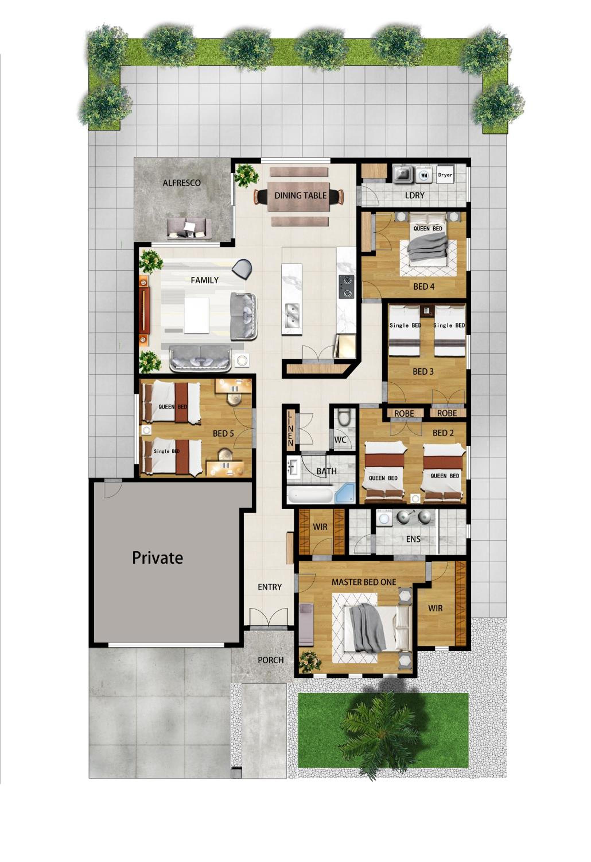 Designer Decor Home with 8Beds at Williams Landing