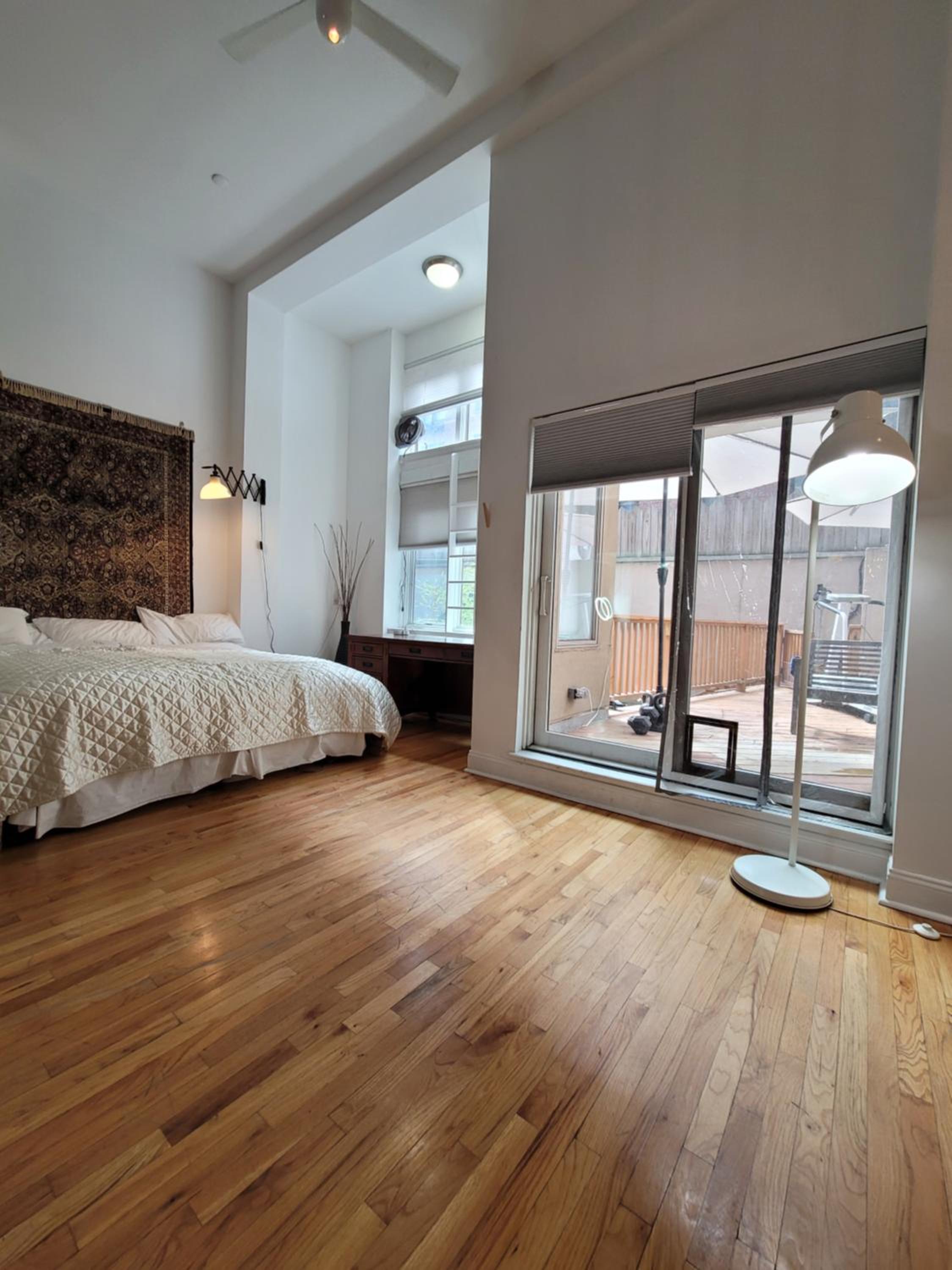 Triplex loft with host present