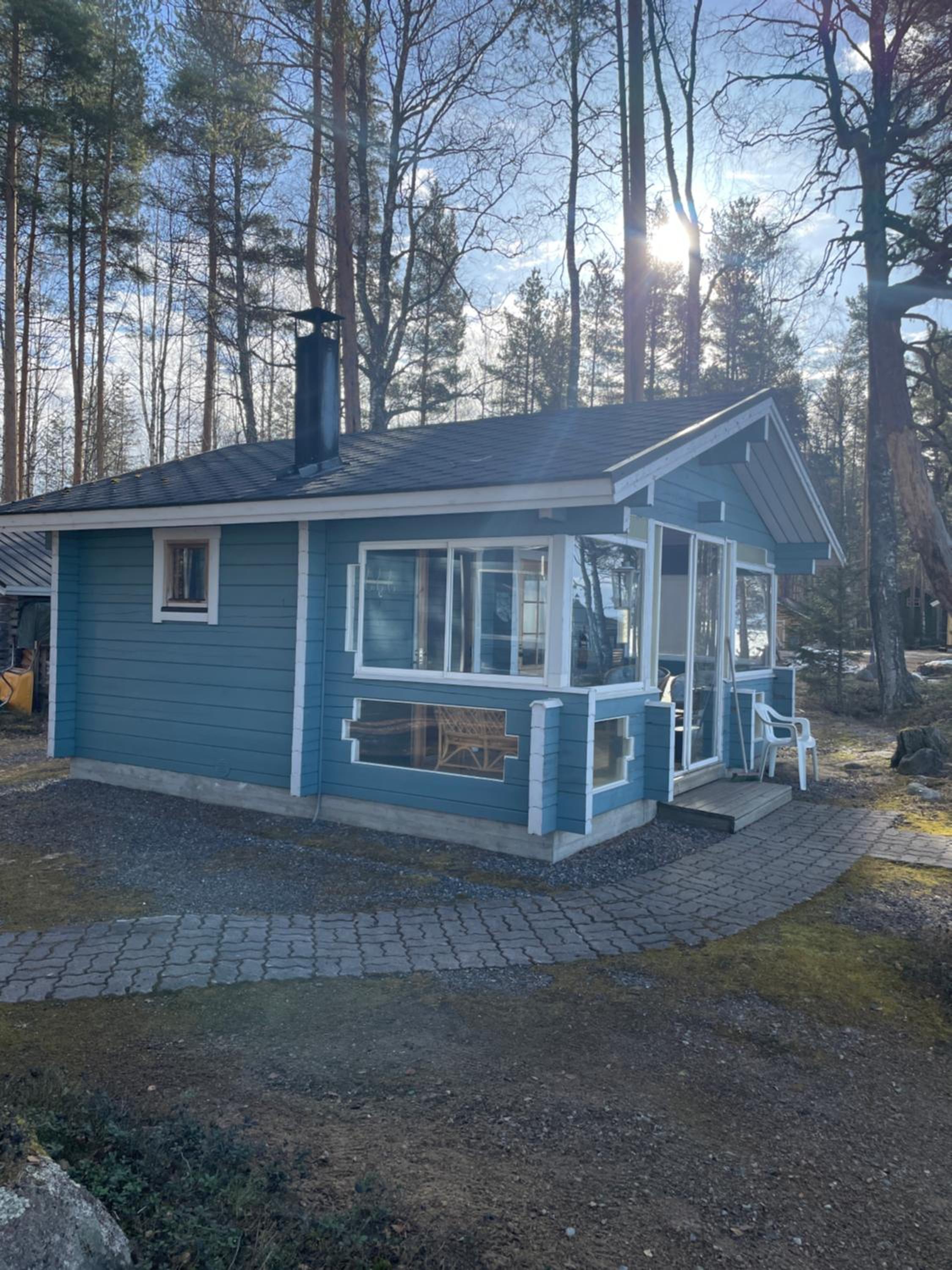 Huvila Pahkaranta Lestijärven rannalla