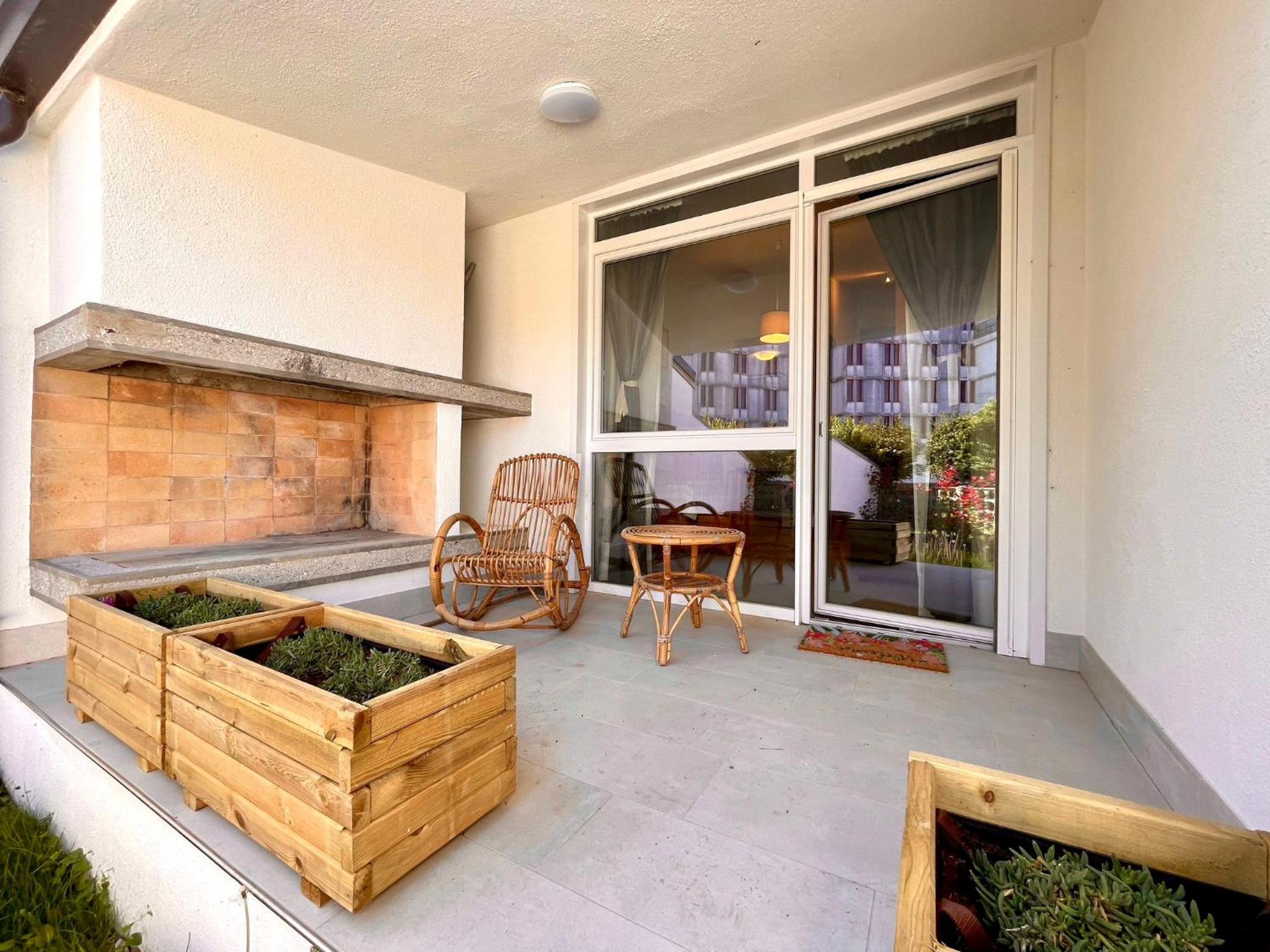 Coastal villa with private garden