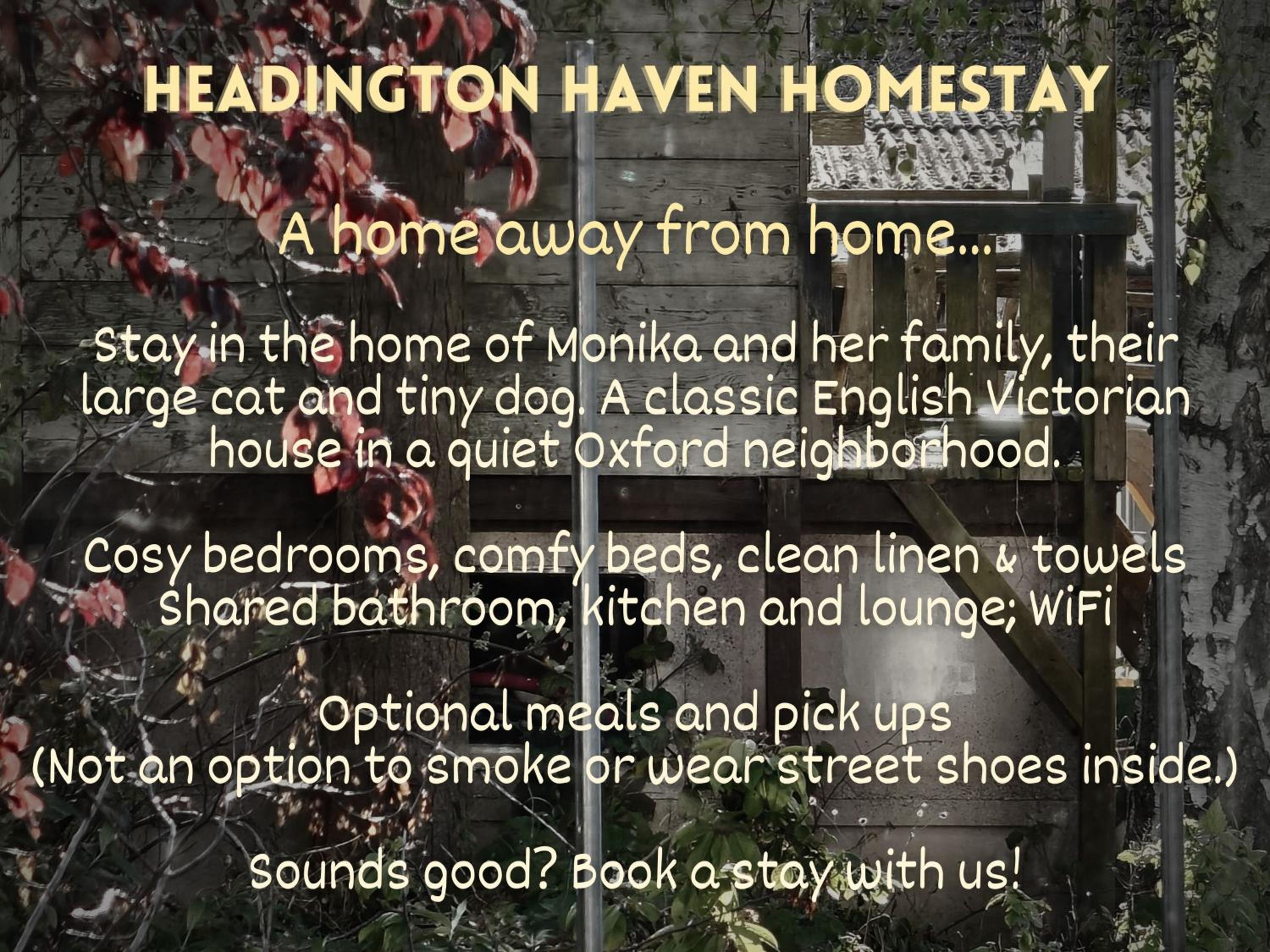 Headington Haven Homestay
