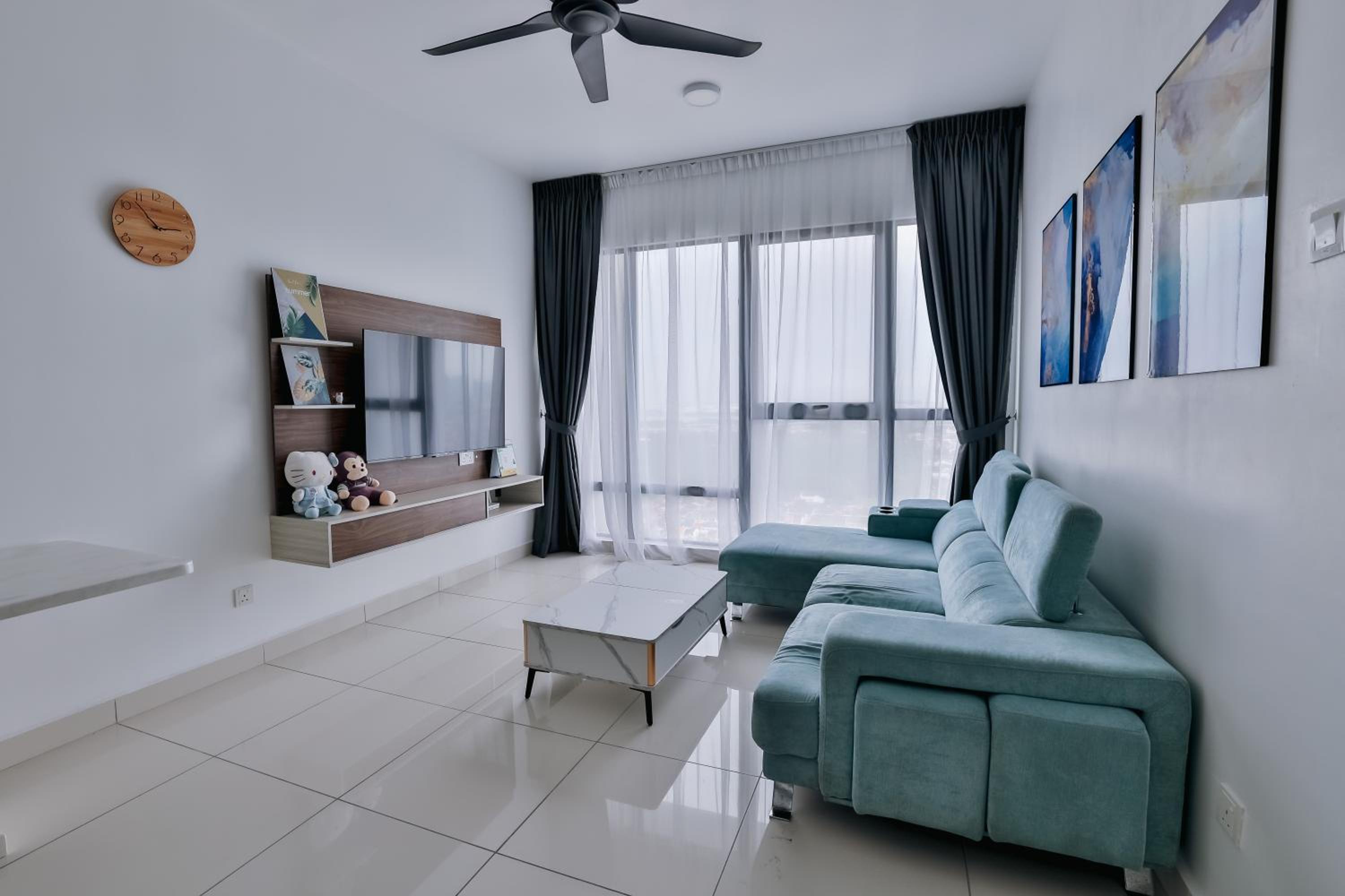 Comfortable 2BR Mosaic Mid Valley Southkey 5-6 Pax
