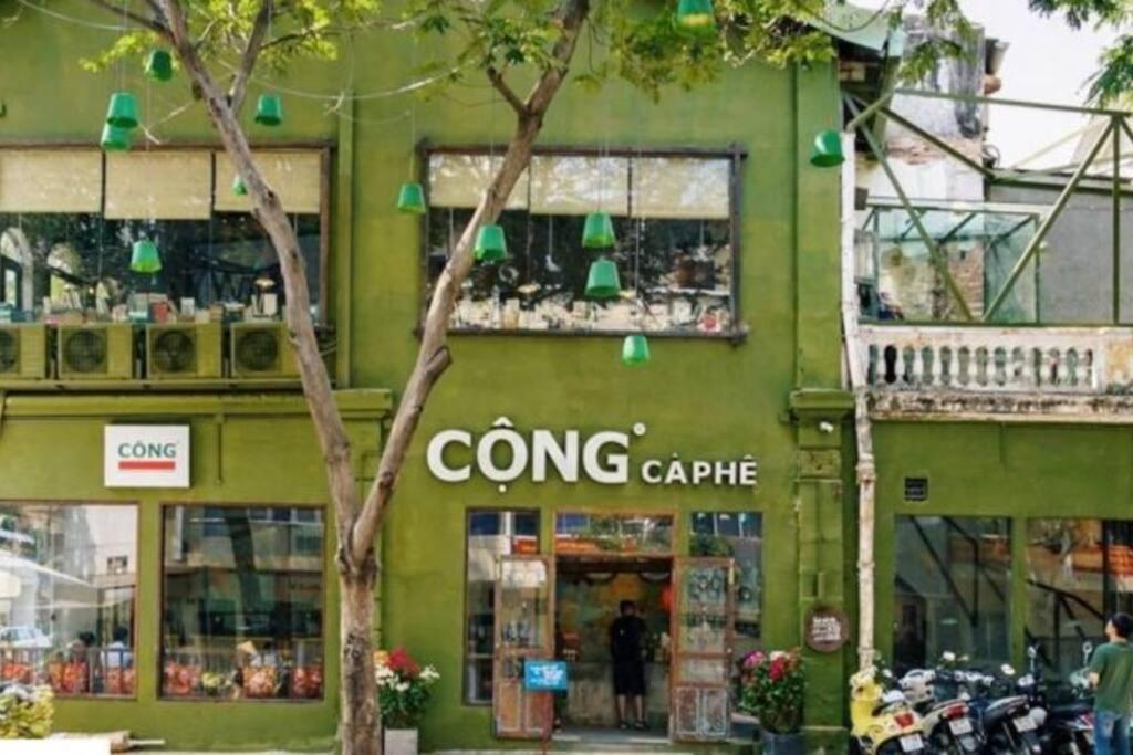 Spacious & Balcony - walkable to highlight spots - near CONG coffee