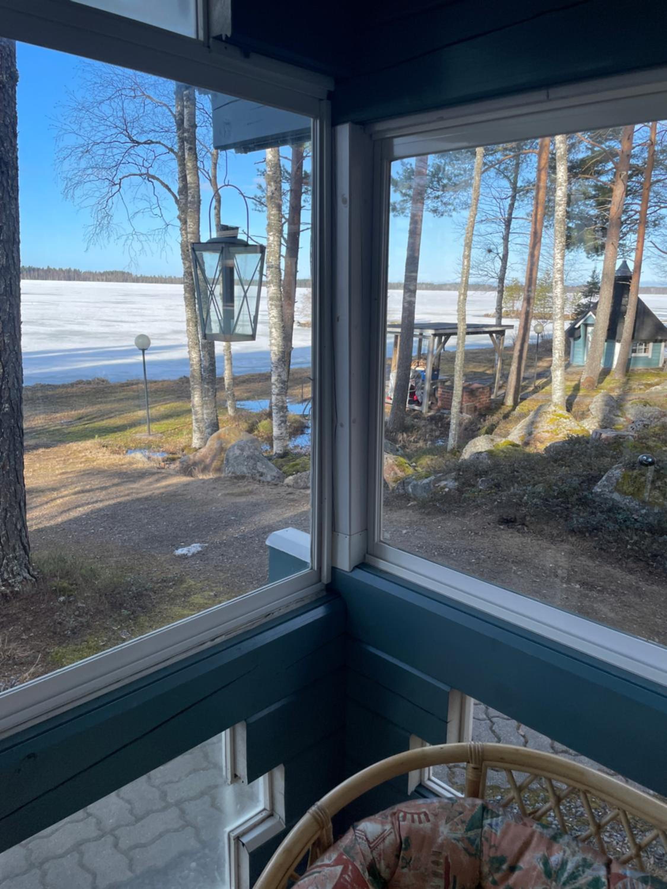 Huvila Pahkaranta Lestijärven rannalla