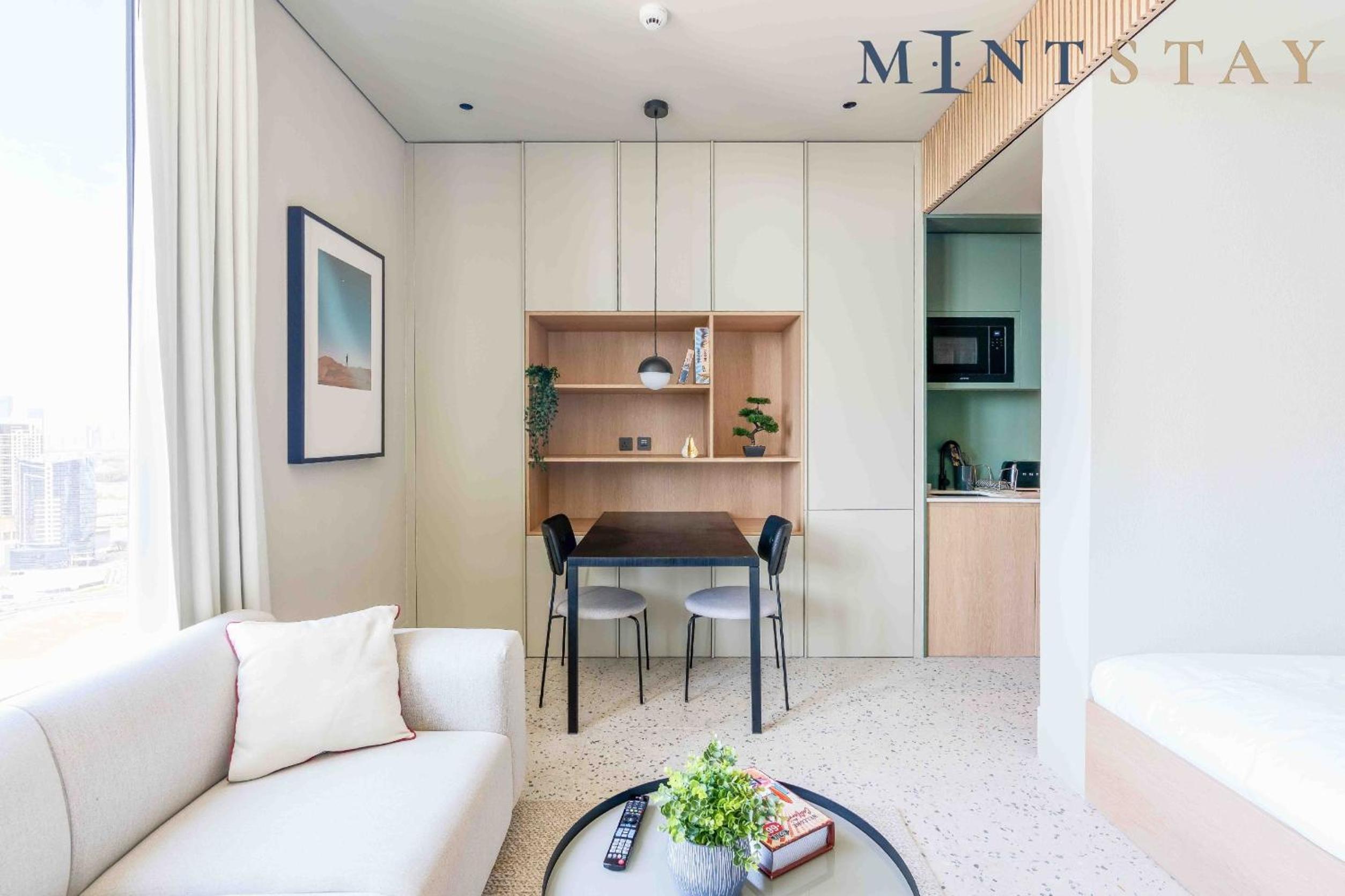 Upside Living, Burj Khalifa View, Business Bay - Mint Stay
