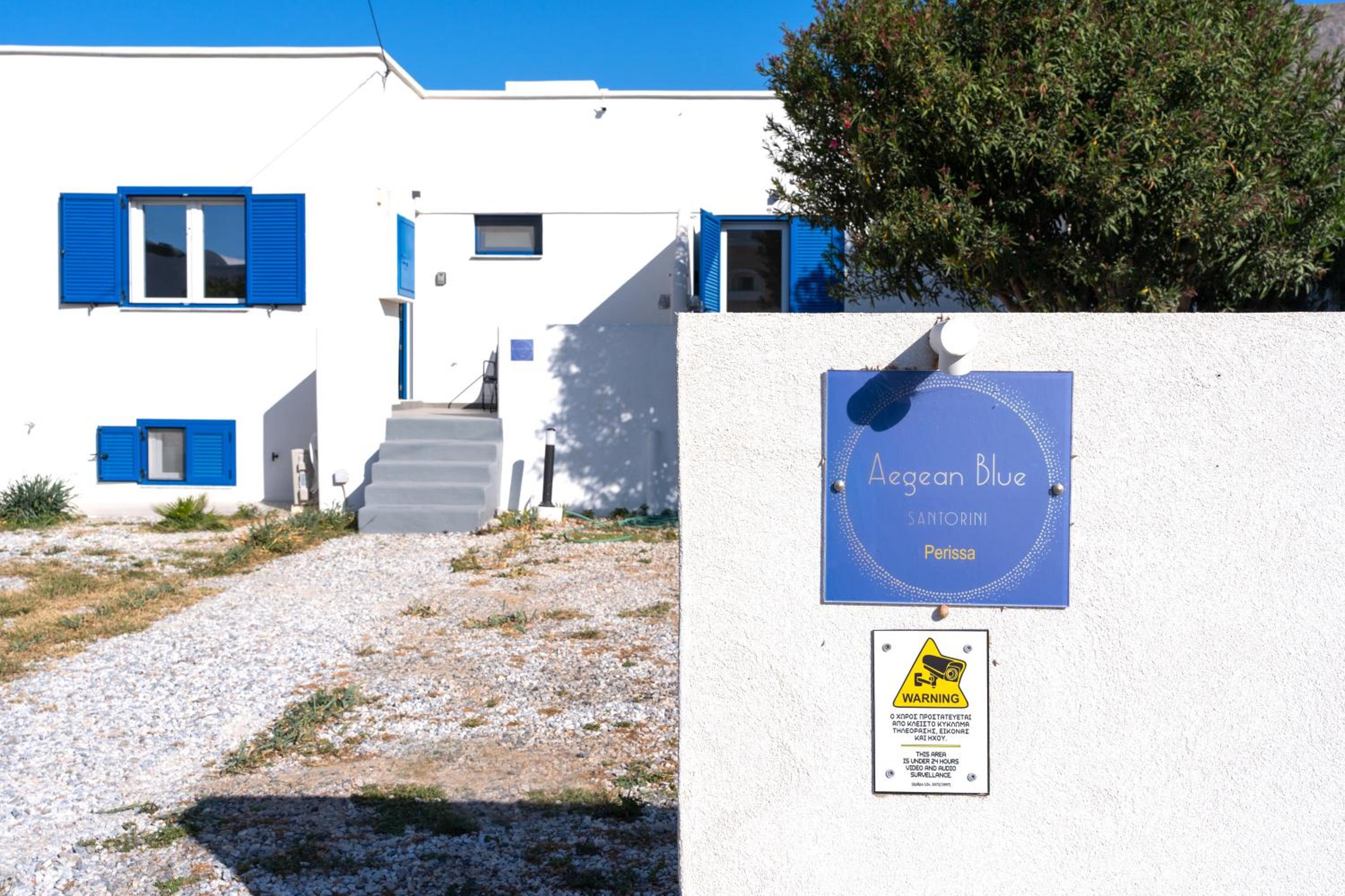 Aegean Blue Santorini Perissa