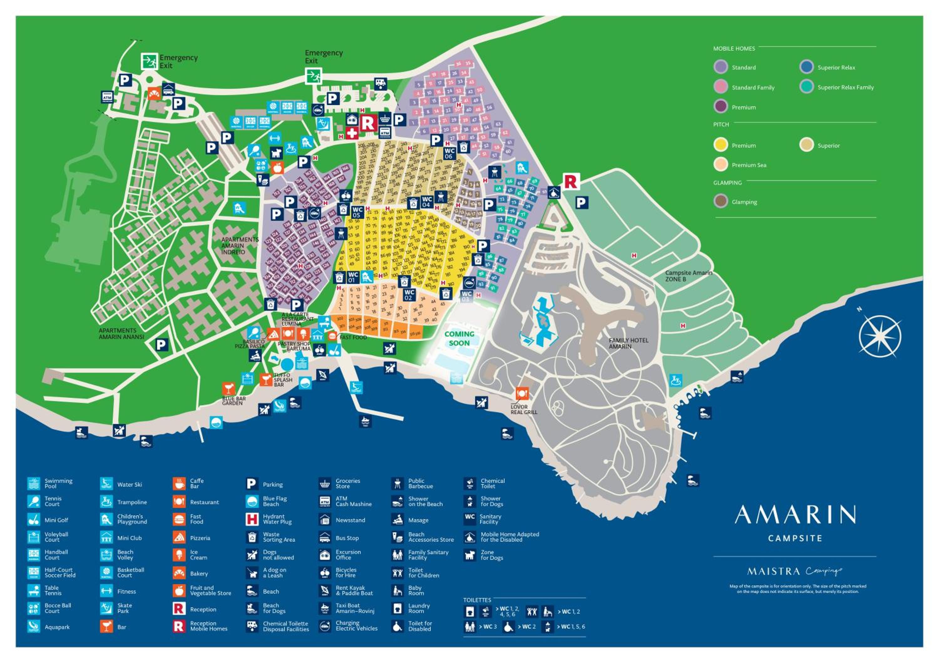 Maistra Camping Amarin Pitches