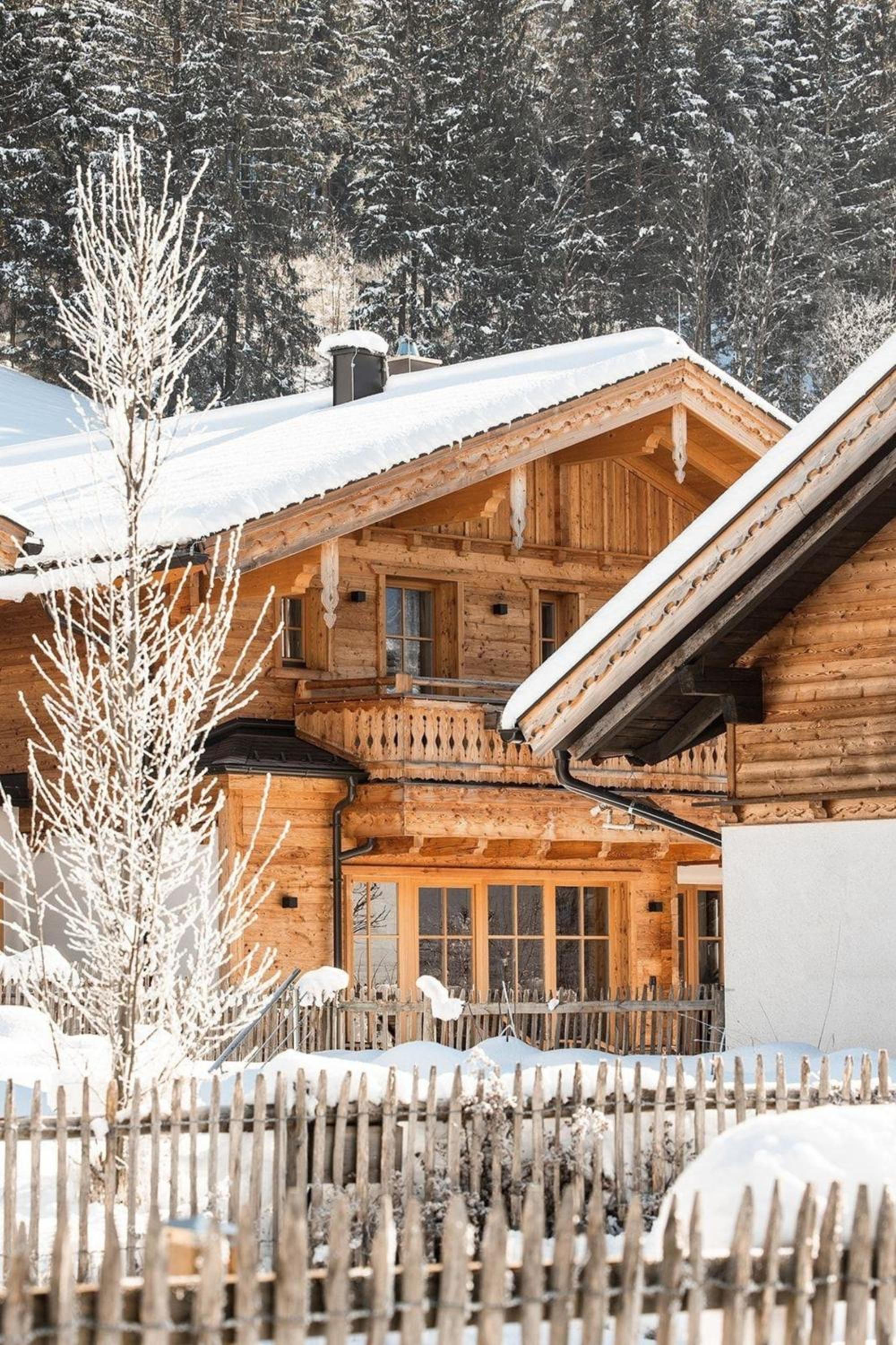 Birnbaum Chalet Kreuzkogel mit Naturbadesee und eingezäunten Garten