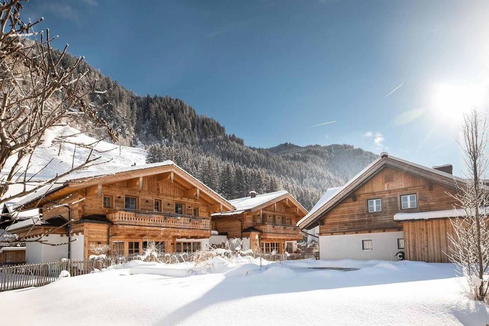 Birnbaum Chalet Kreuzkogel mit Naturbadesee und eingezäunten Garten