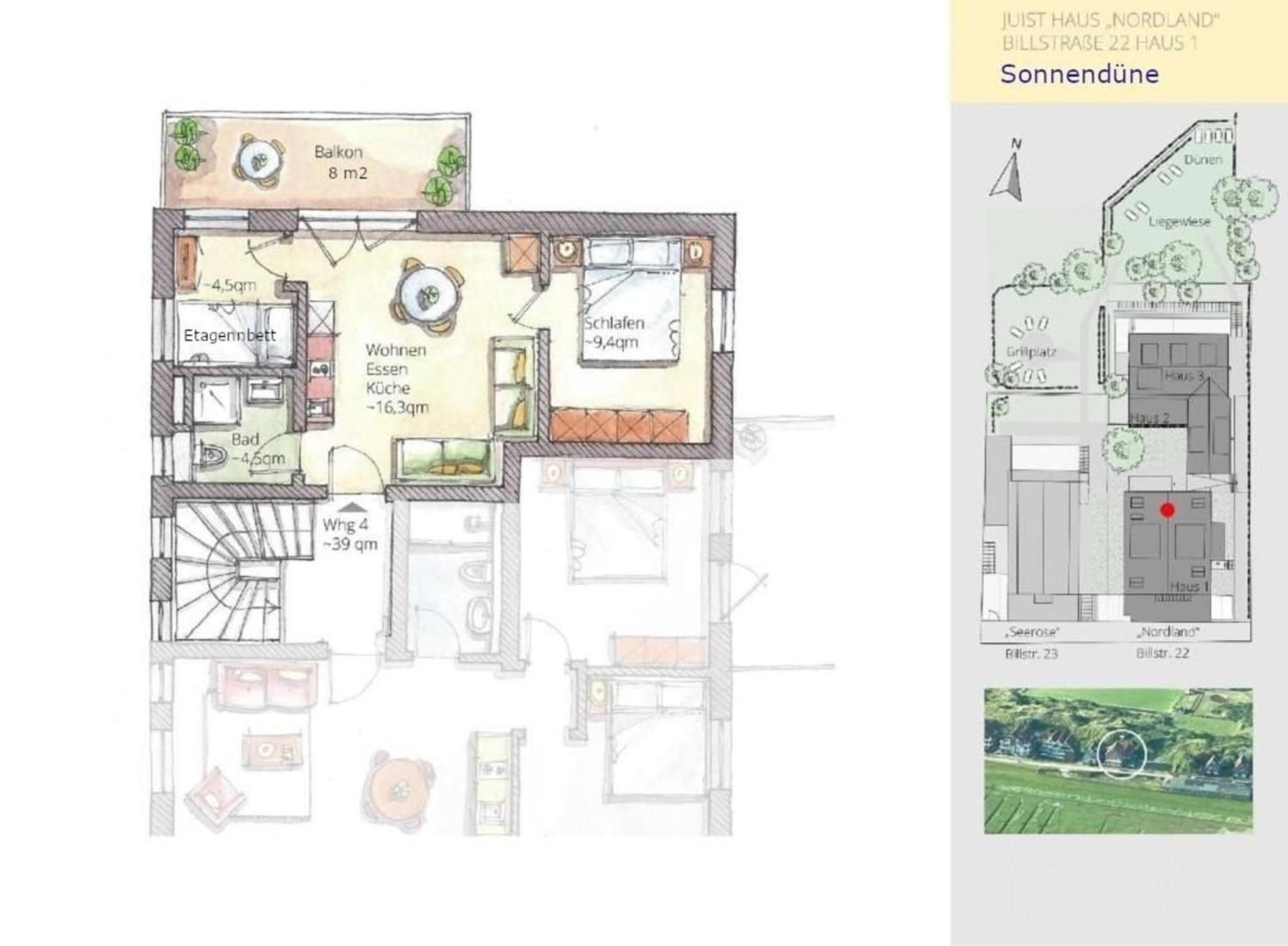 Juister Zauber  Ferienwohnung Sonnendüne
