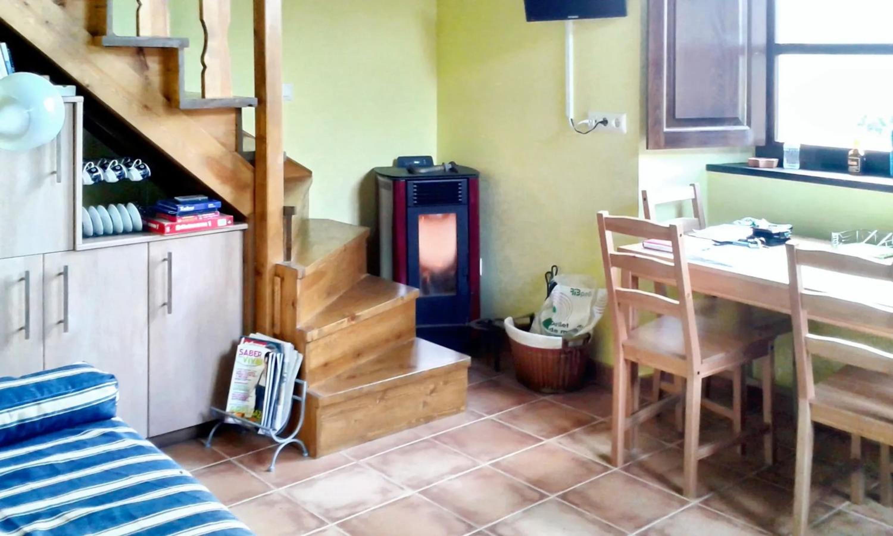 Cozy house in Grandas de Salime with mountain view