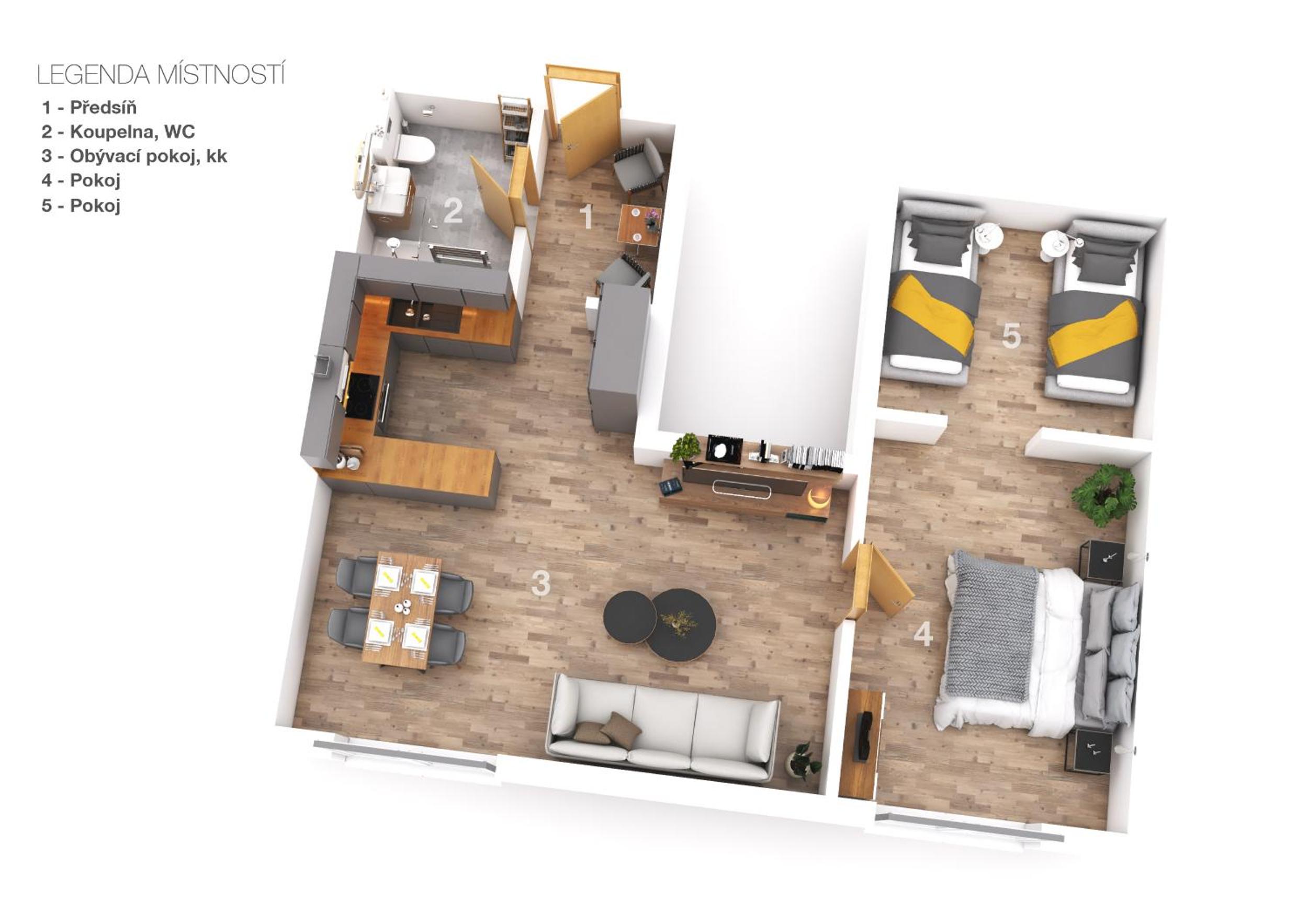 Apartmány Hodonín
