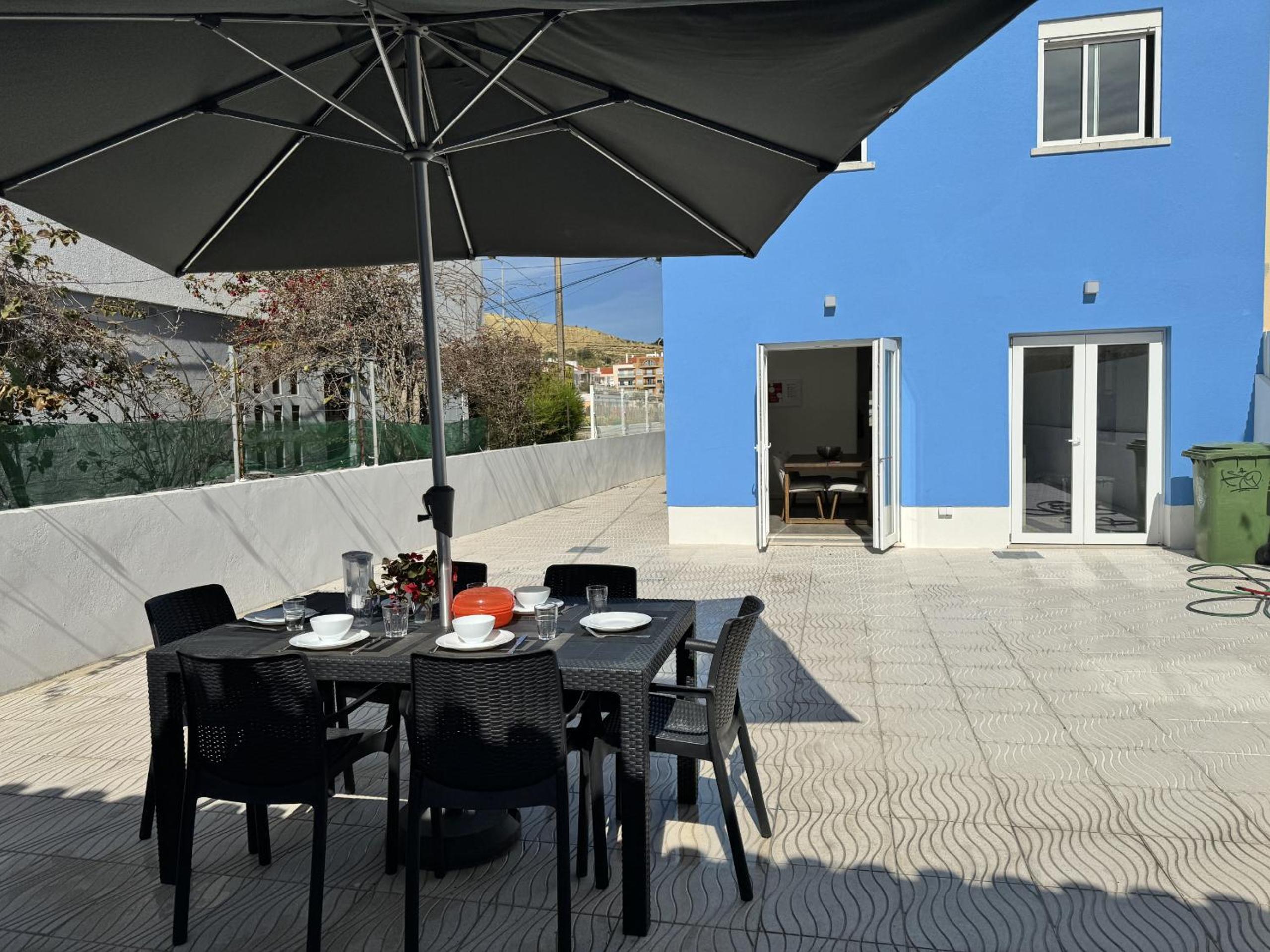 Caparica Villa blue beach view 3