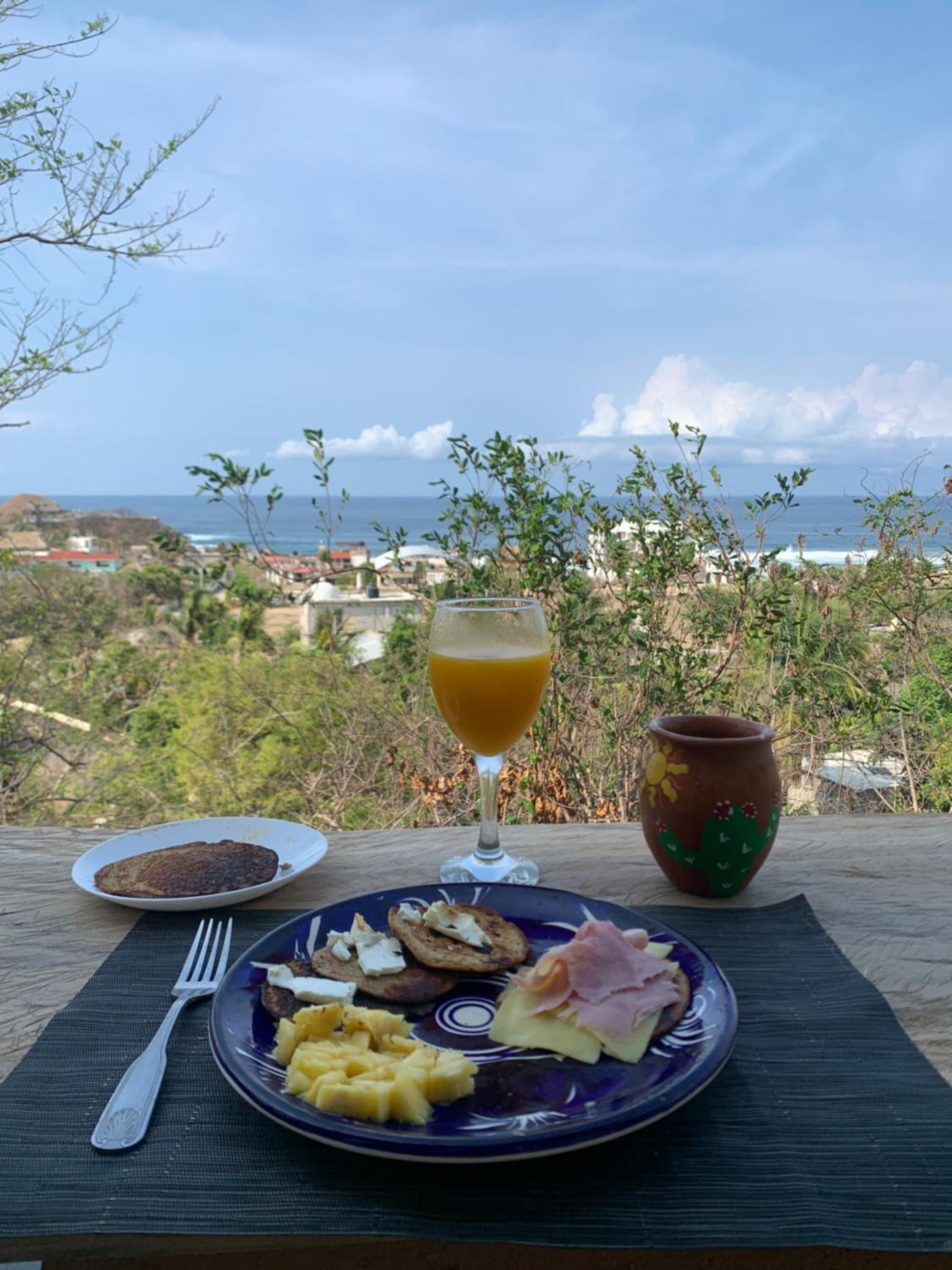 Casa Alcobas Zipolite beach view 5