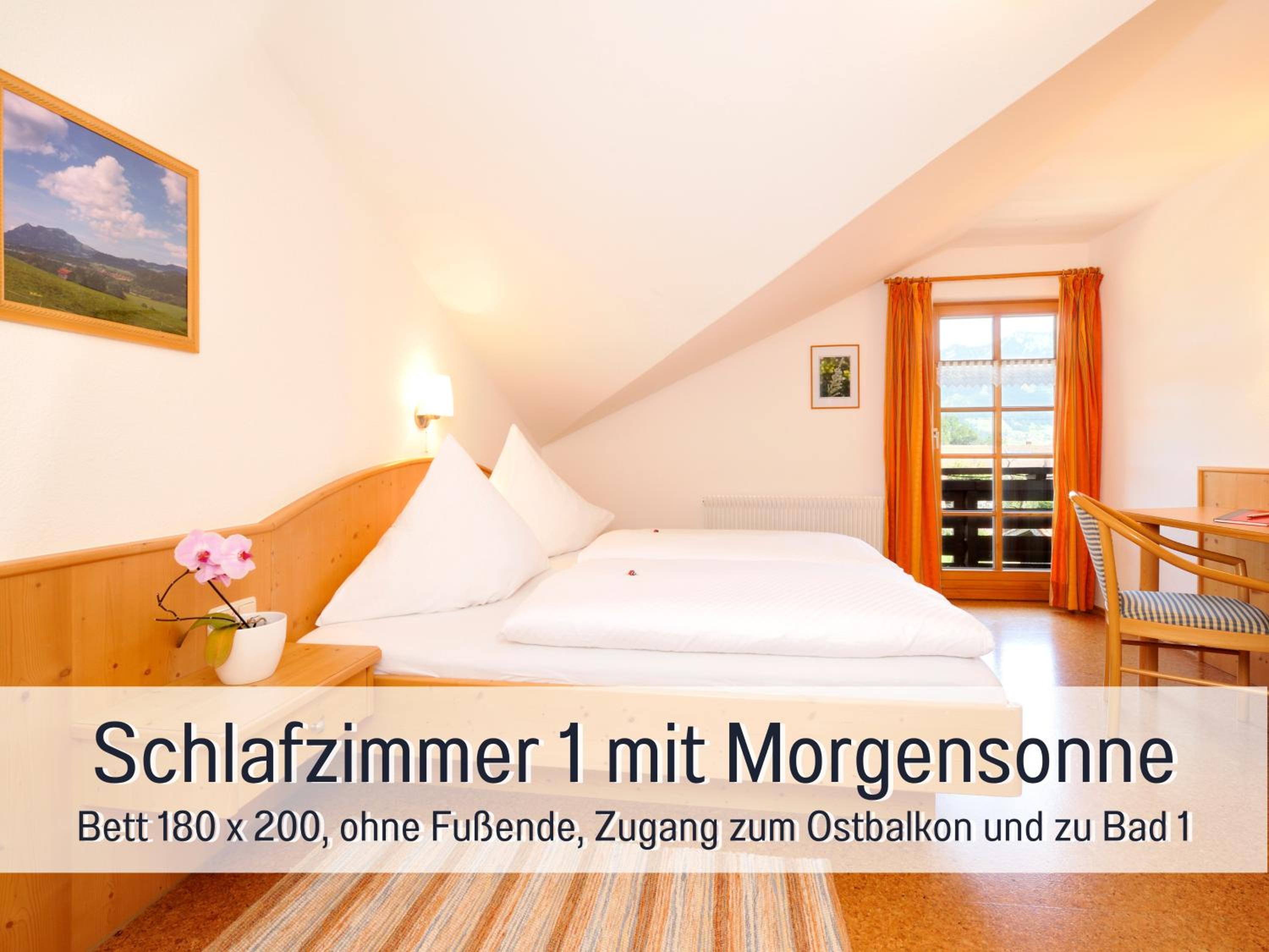 Biohof Burger, 3 sonnige Fewo, alle mit Balkon, Spielzimmer, Grillhütte, 7 km vor Oberstdorf