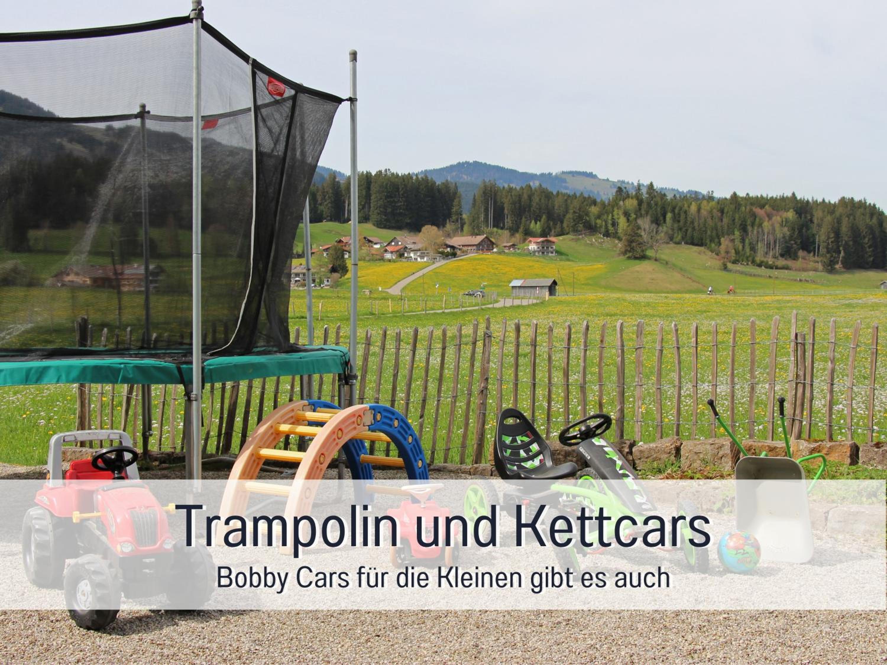 Biohof Burger, 3 sonnige Fewo, alle mit Balkon, Spielzimmer, Grillhütte, 7 km vor Oberstdorf