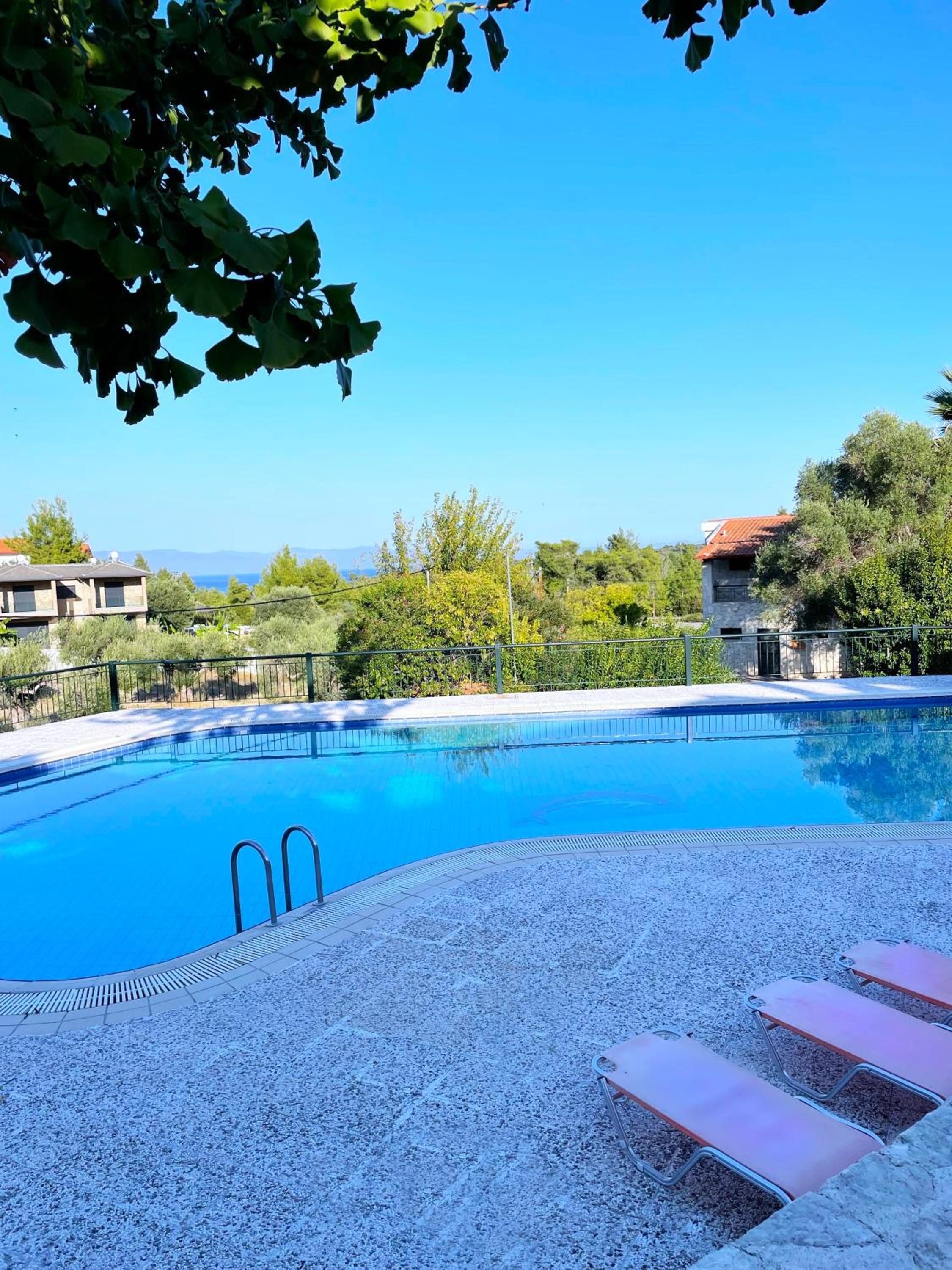 Mikael Pool Villa Paliouri view 2