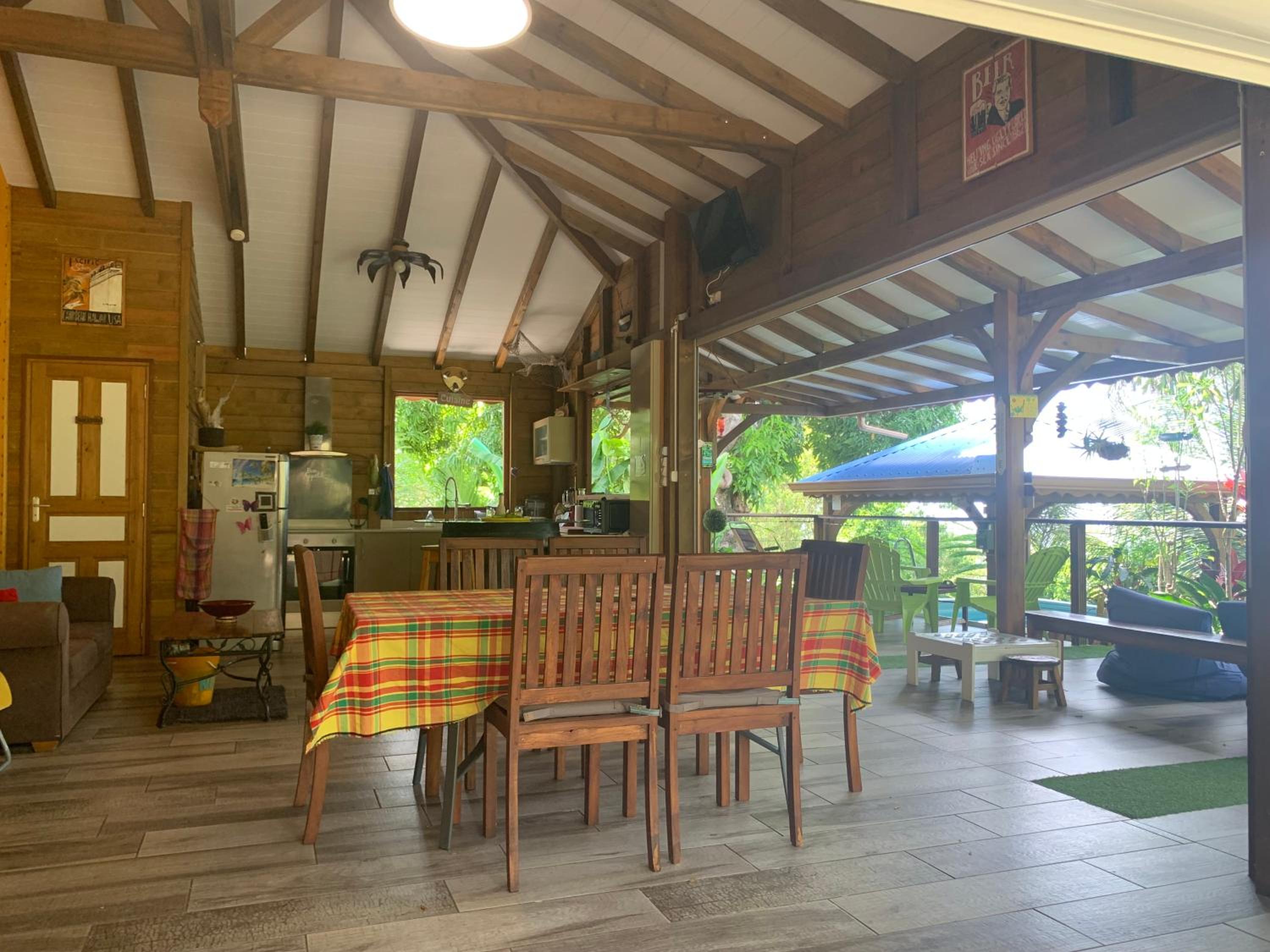 Les îlets caraïbes vue mer