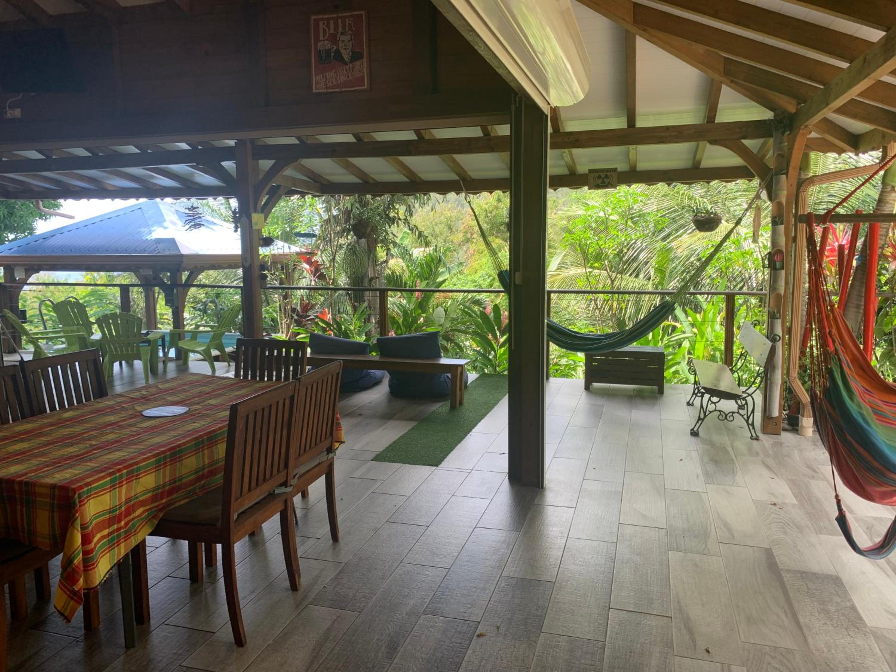 Les îlets caraïbes vue mer