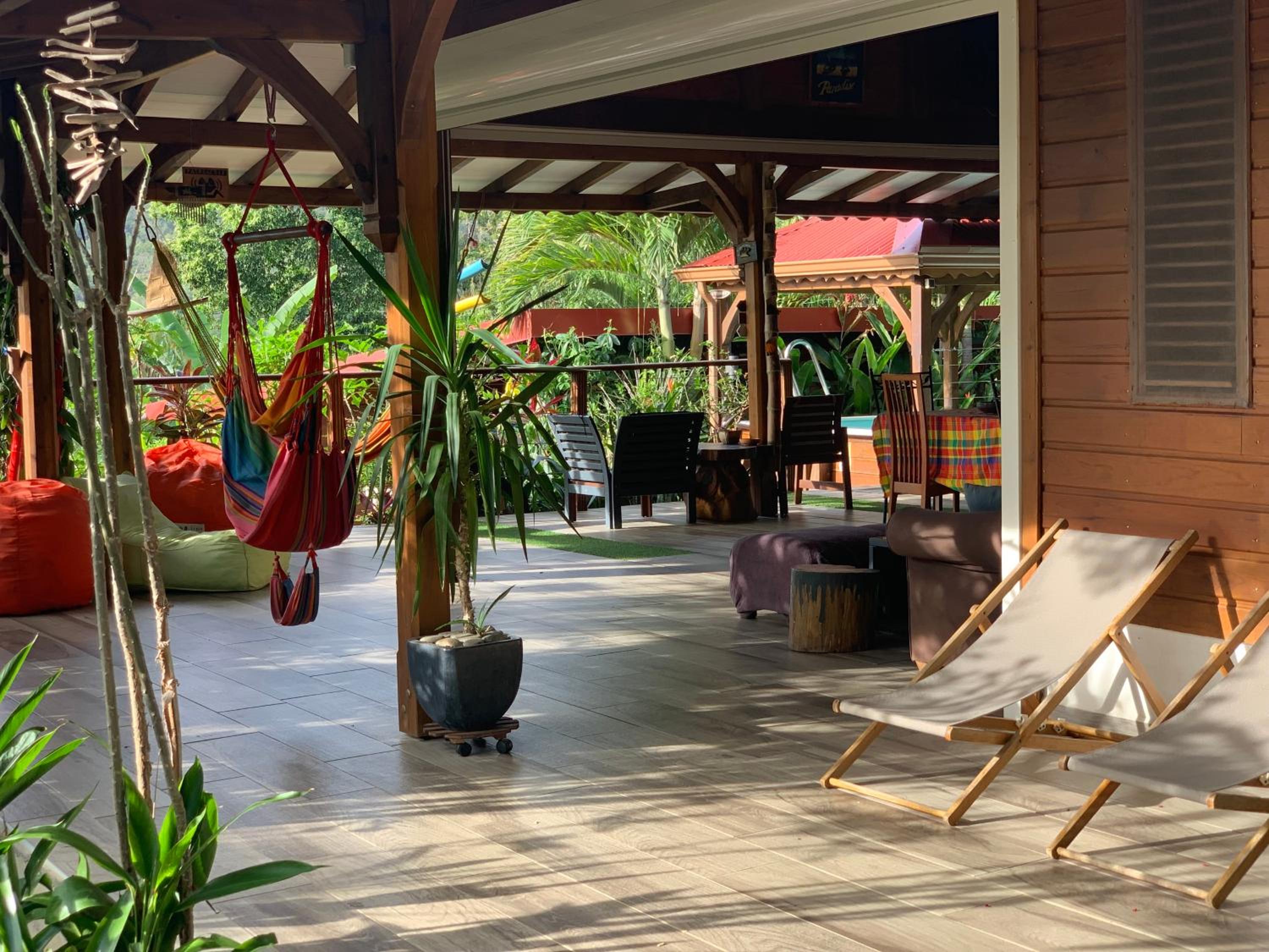 Les îlets caraïbes vue mer