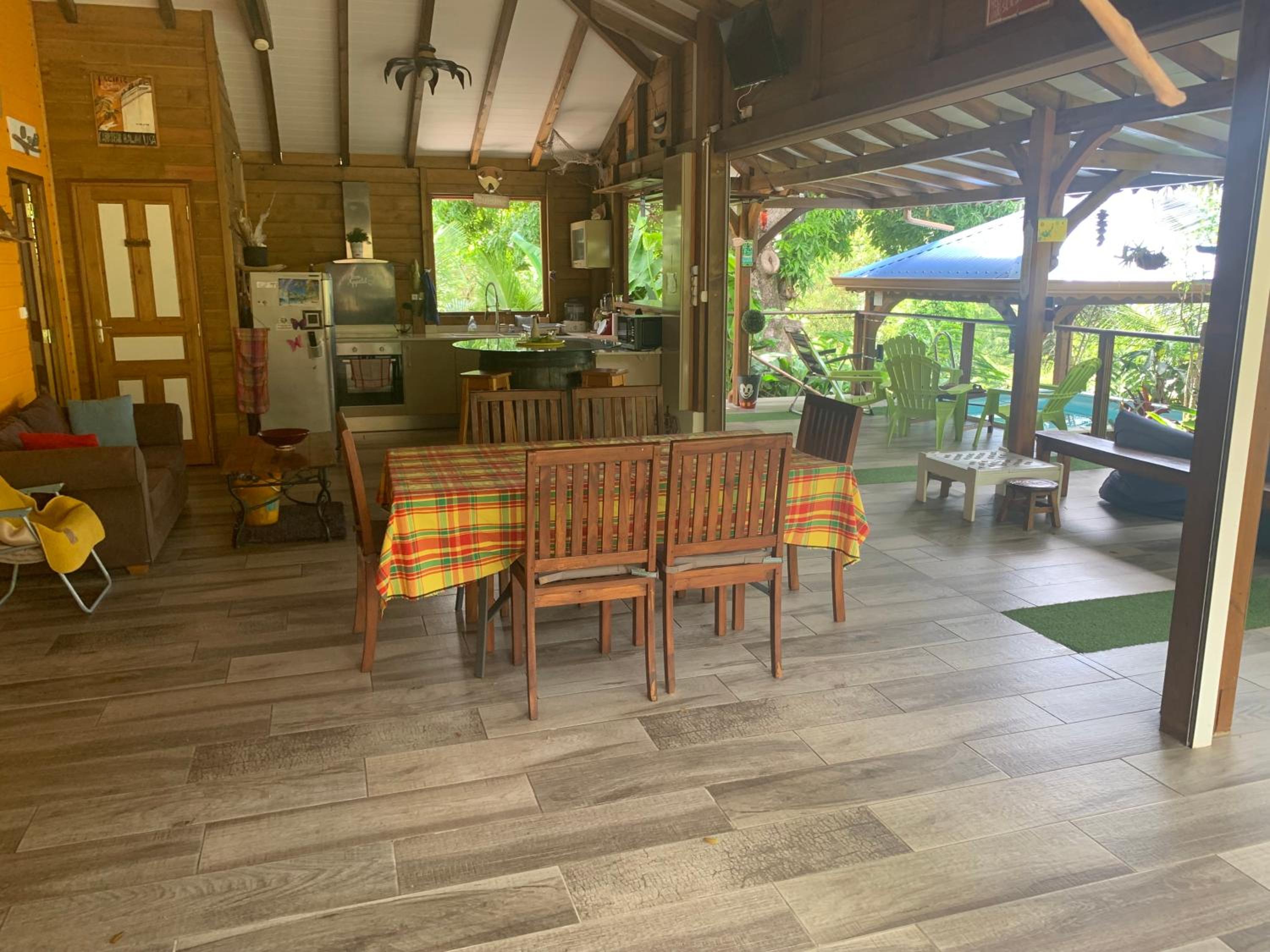 Les îlets caraïbes vue mer