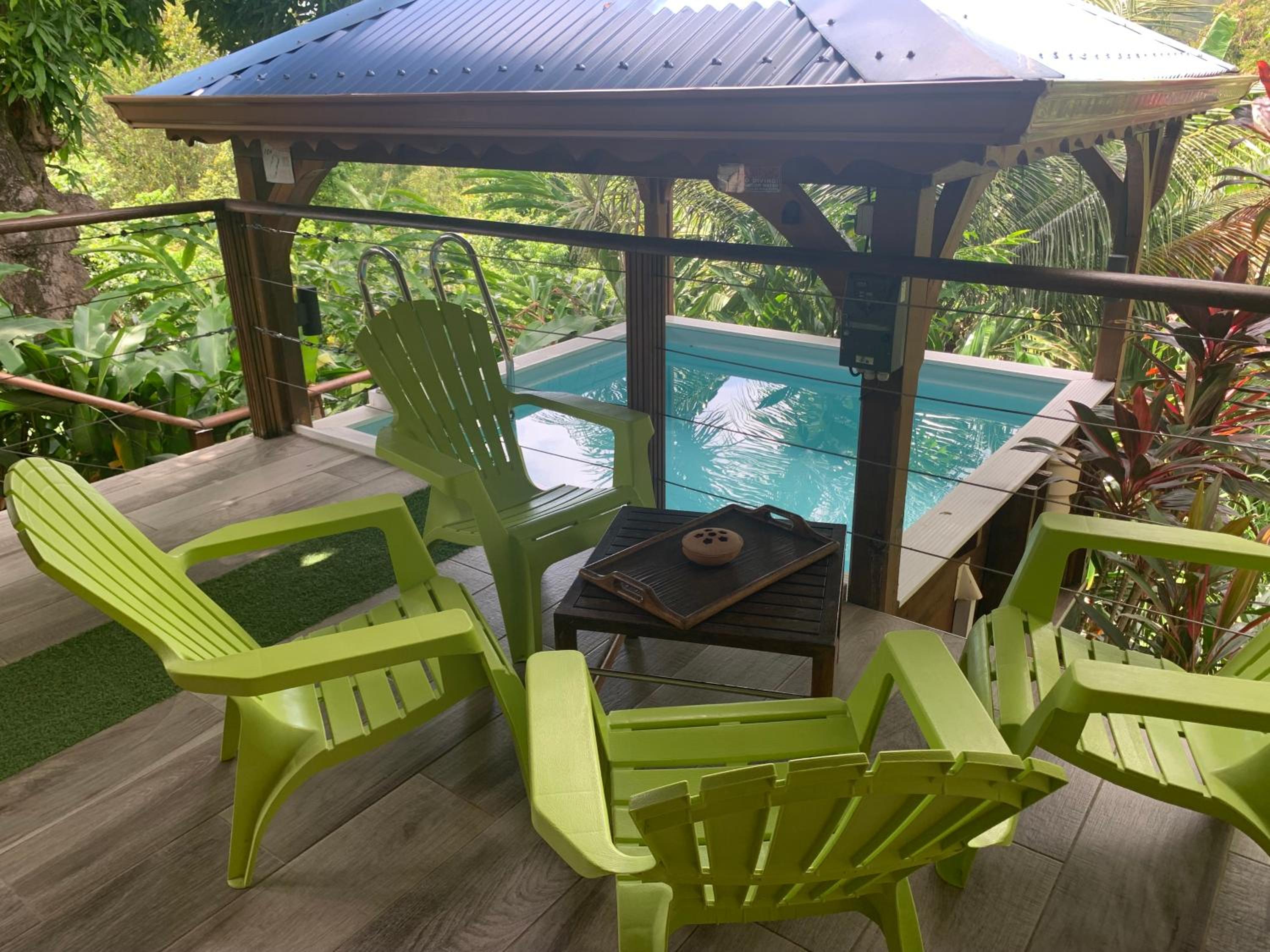 Les îlets caraïbes vue mer