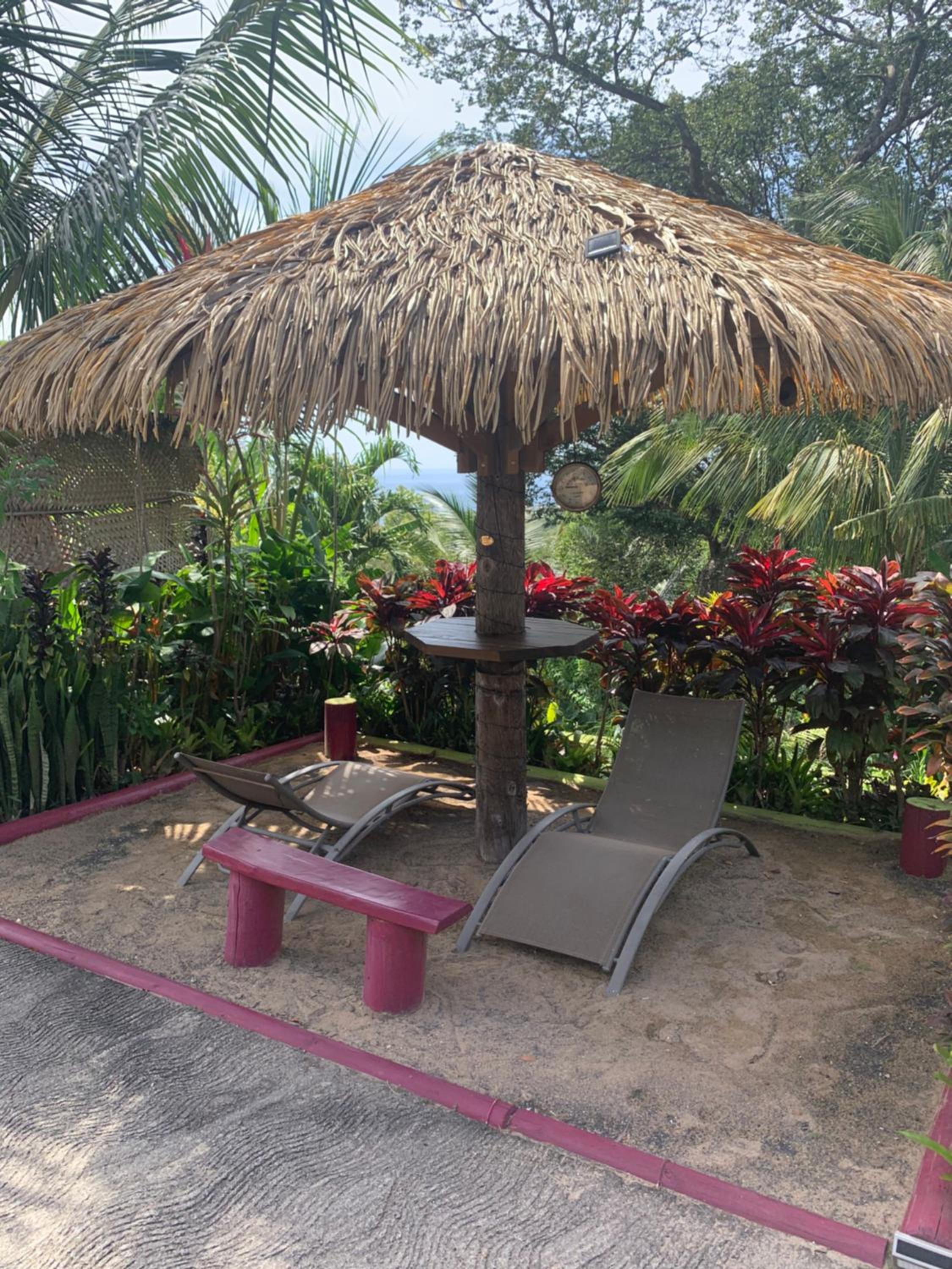 Les îlets caraïbes vue mer