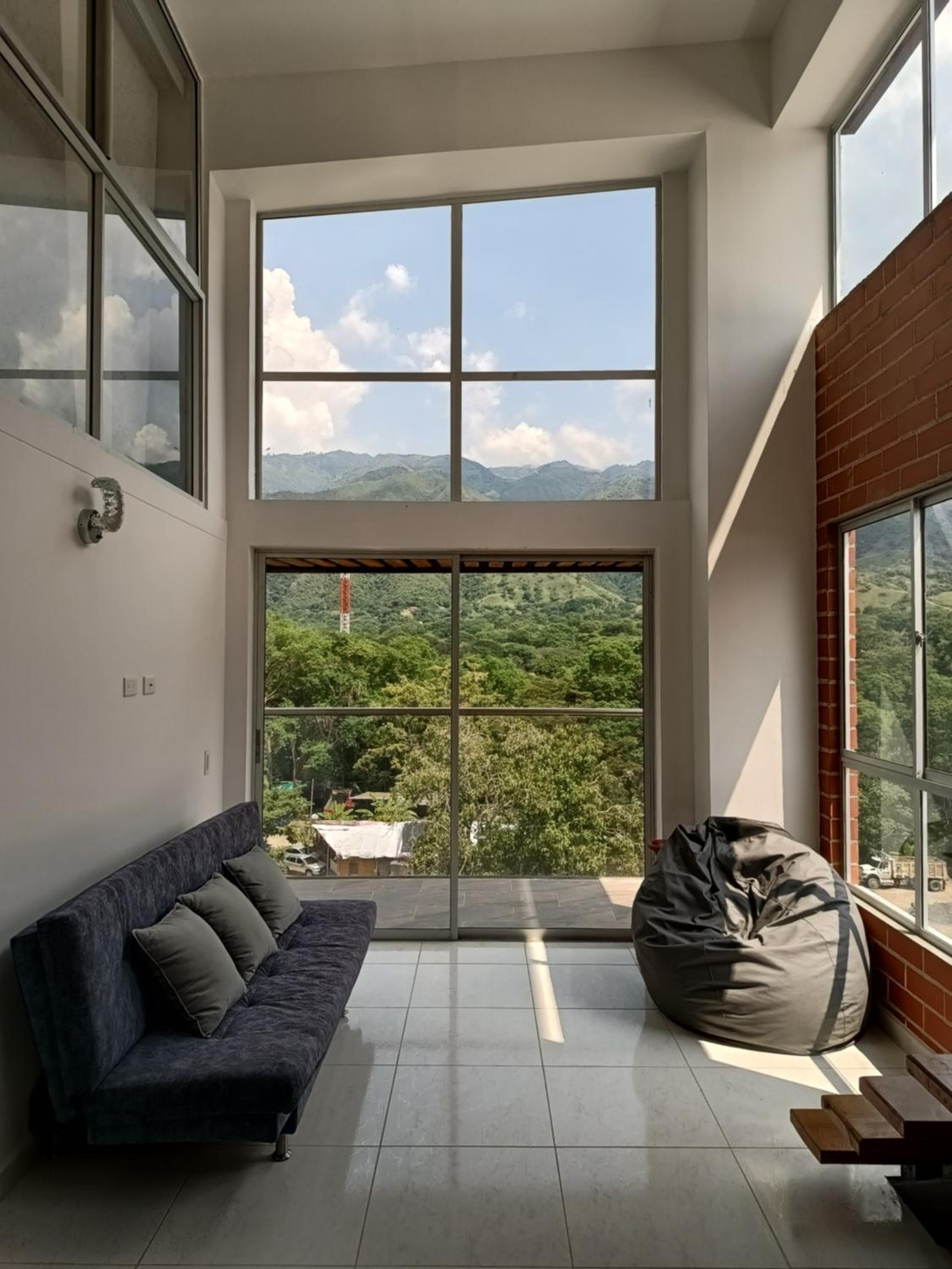 Agradable apartasol duplex
